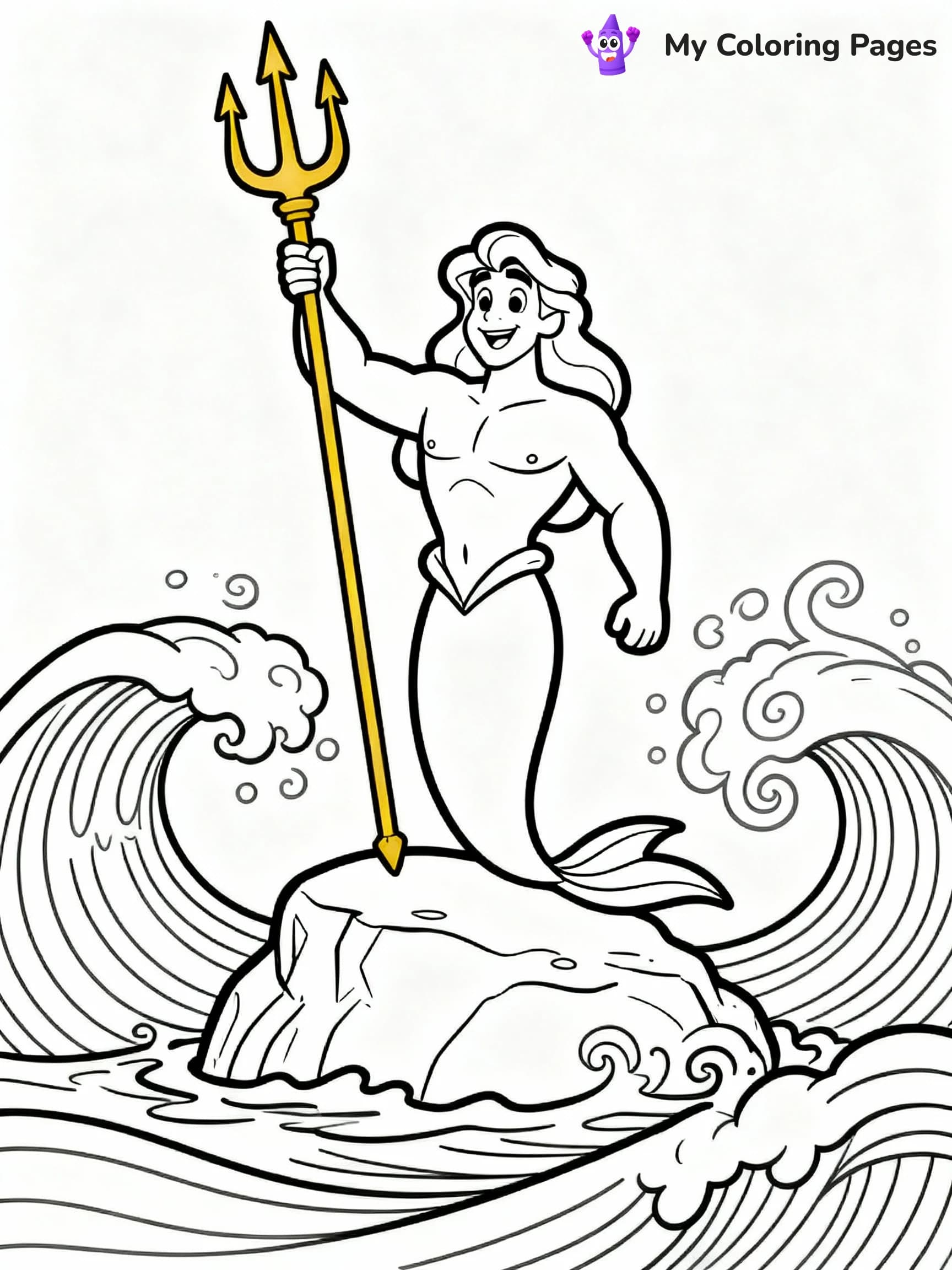 Ariel Coloring Pages - 21