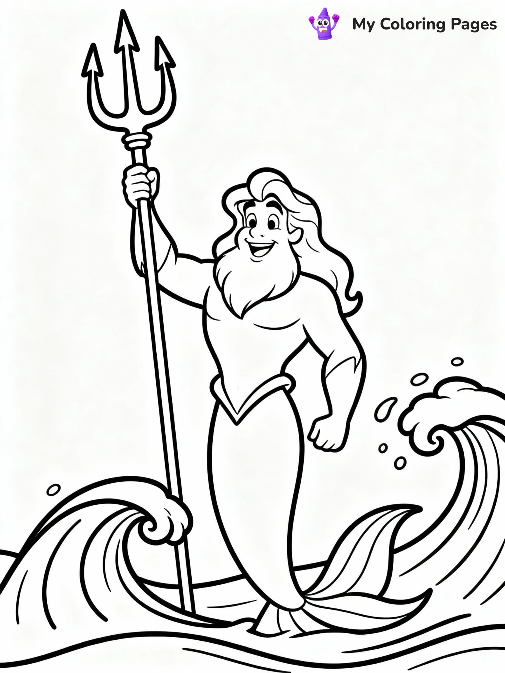 Ariel Coloring Pages - 20