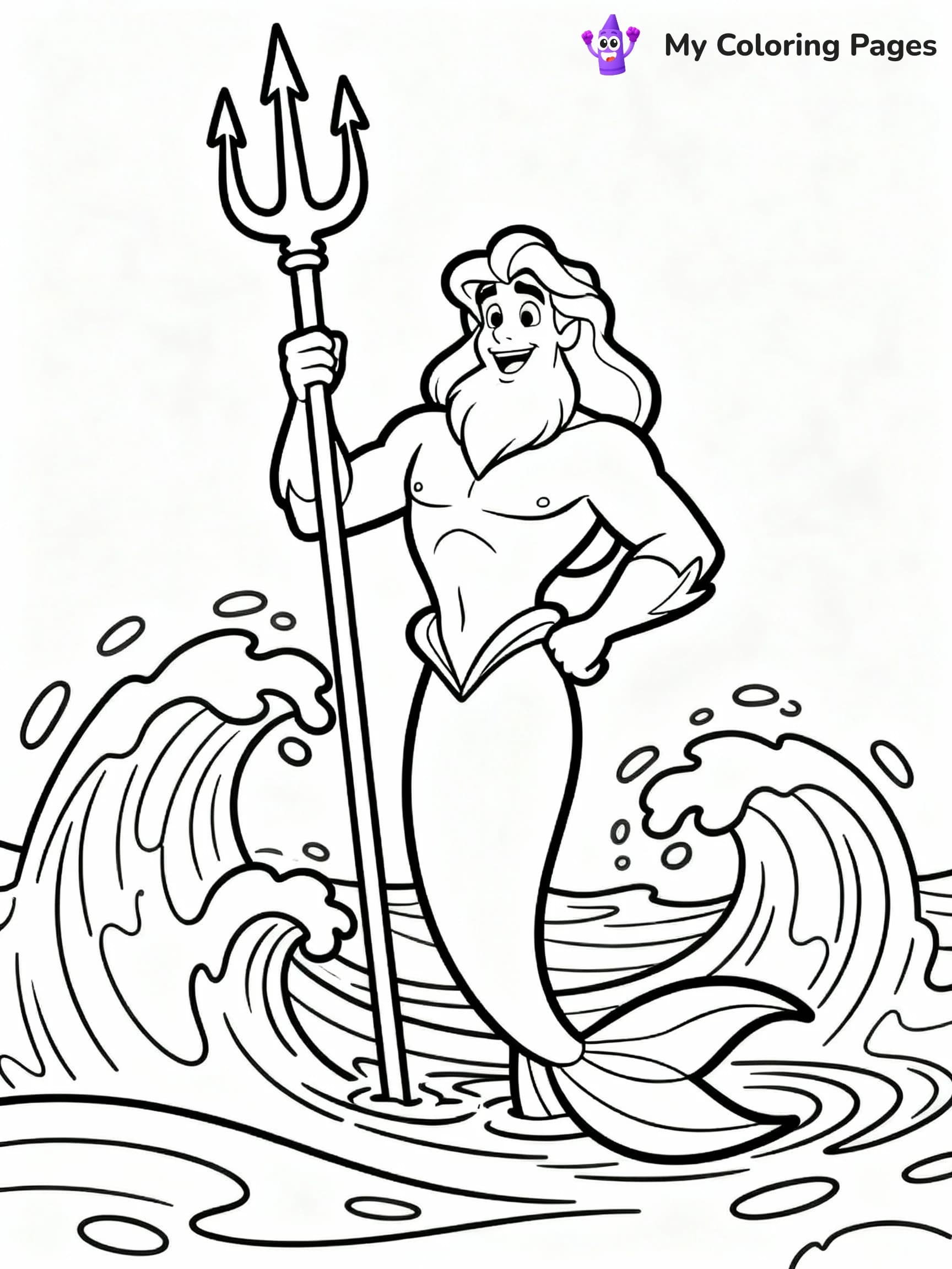 Ariel Coloring Pages - 18