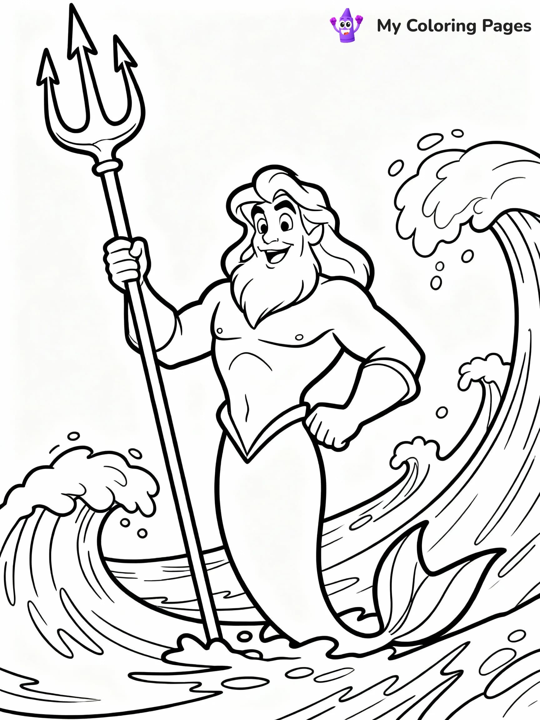 Ariel Coloring Pages - 17