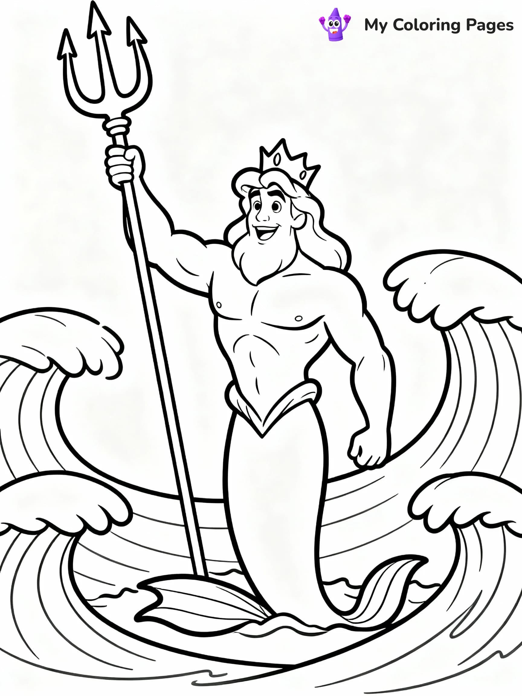 Ariel Coloring Pages - 16