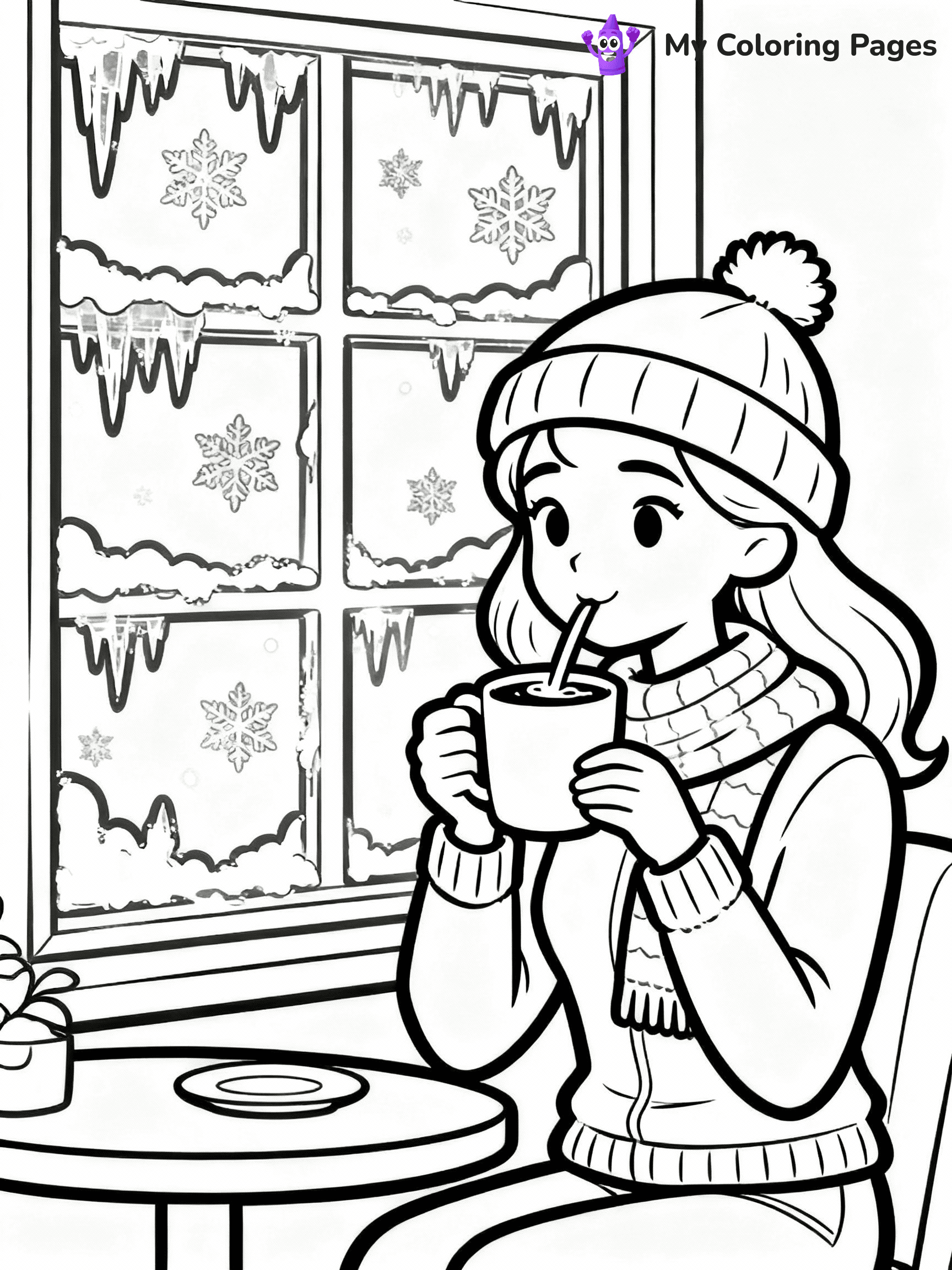 Hot Chocolate Coloring Pages - 29