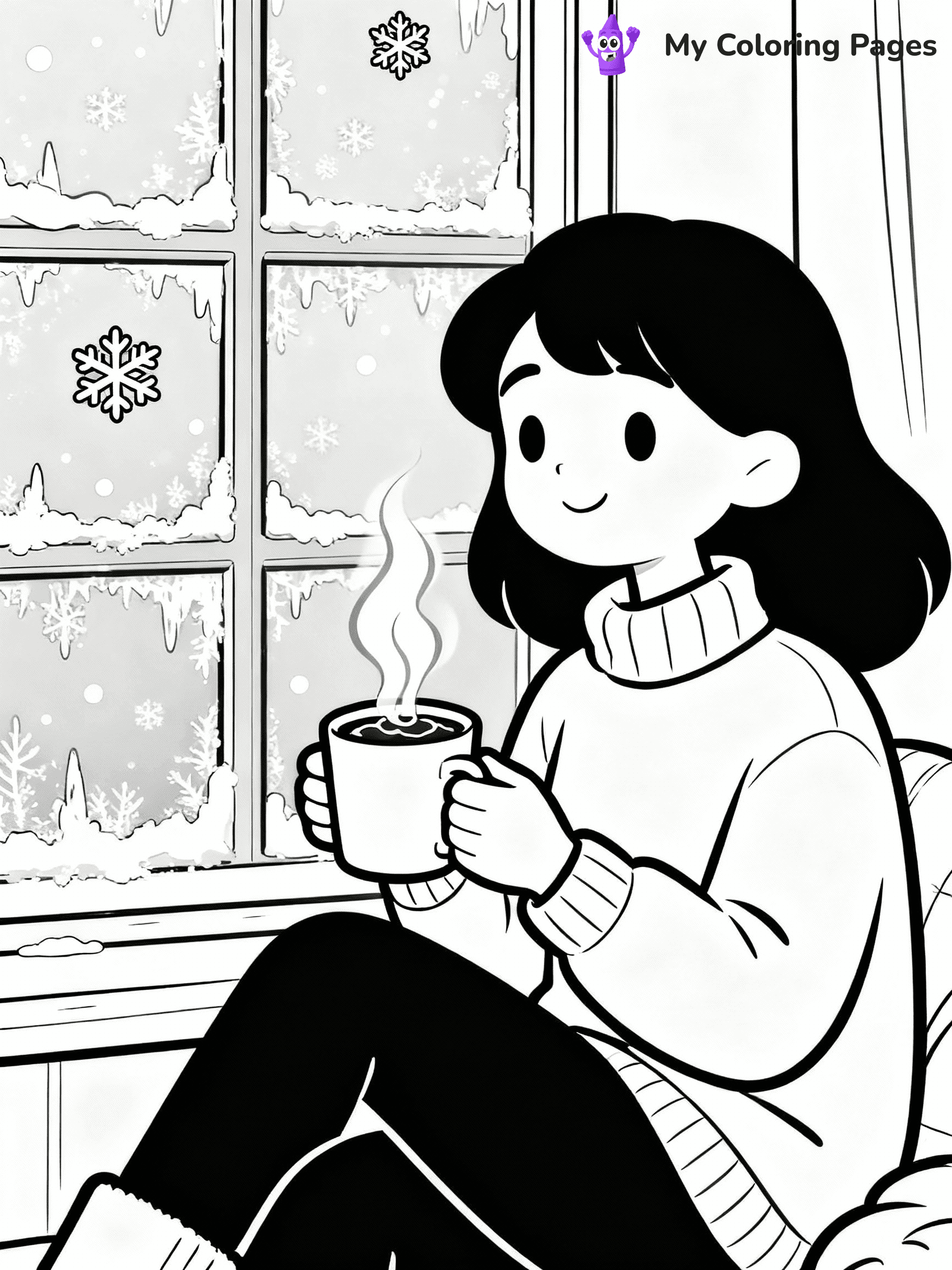 Hot Chocolate Coloring Pages - 28