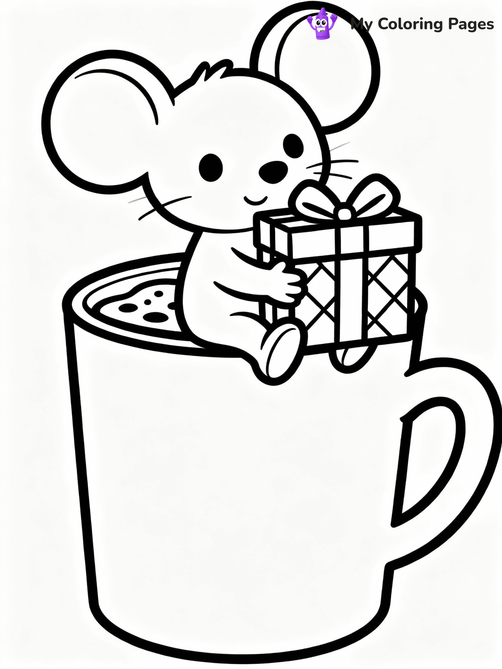 Hot Chocolate Coloring Pages - 22