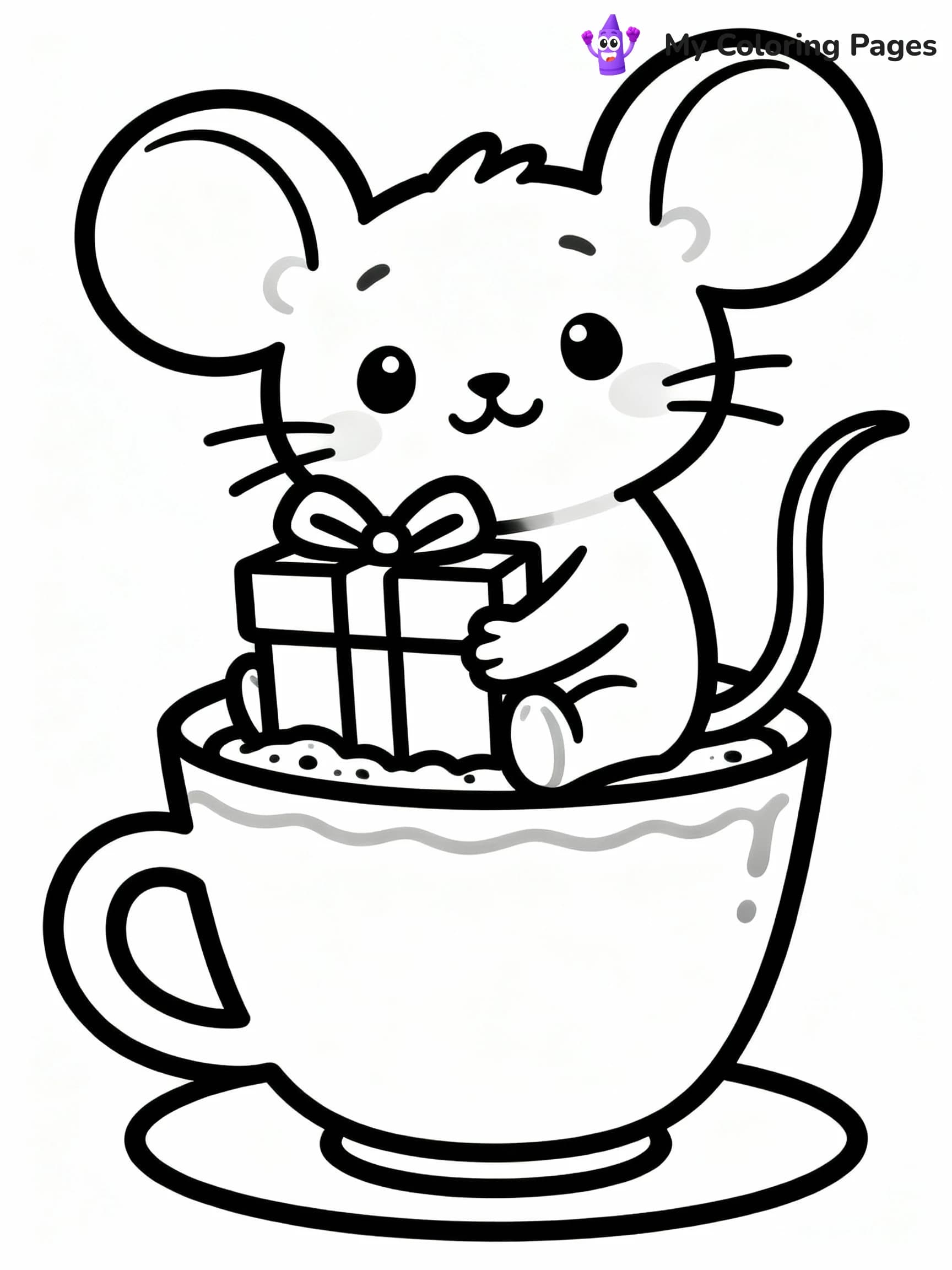 Hot Chocolate Coloring Pages - 20
