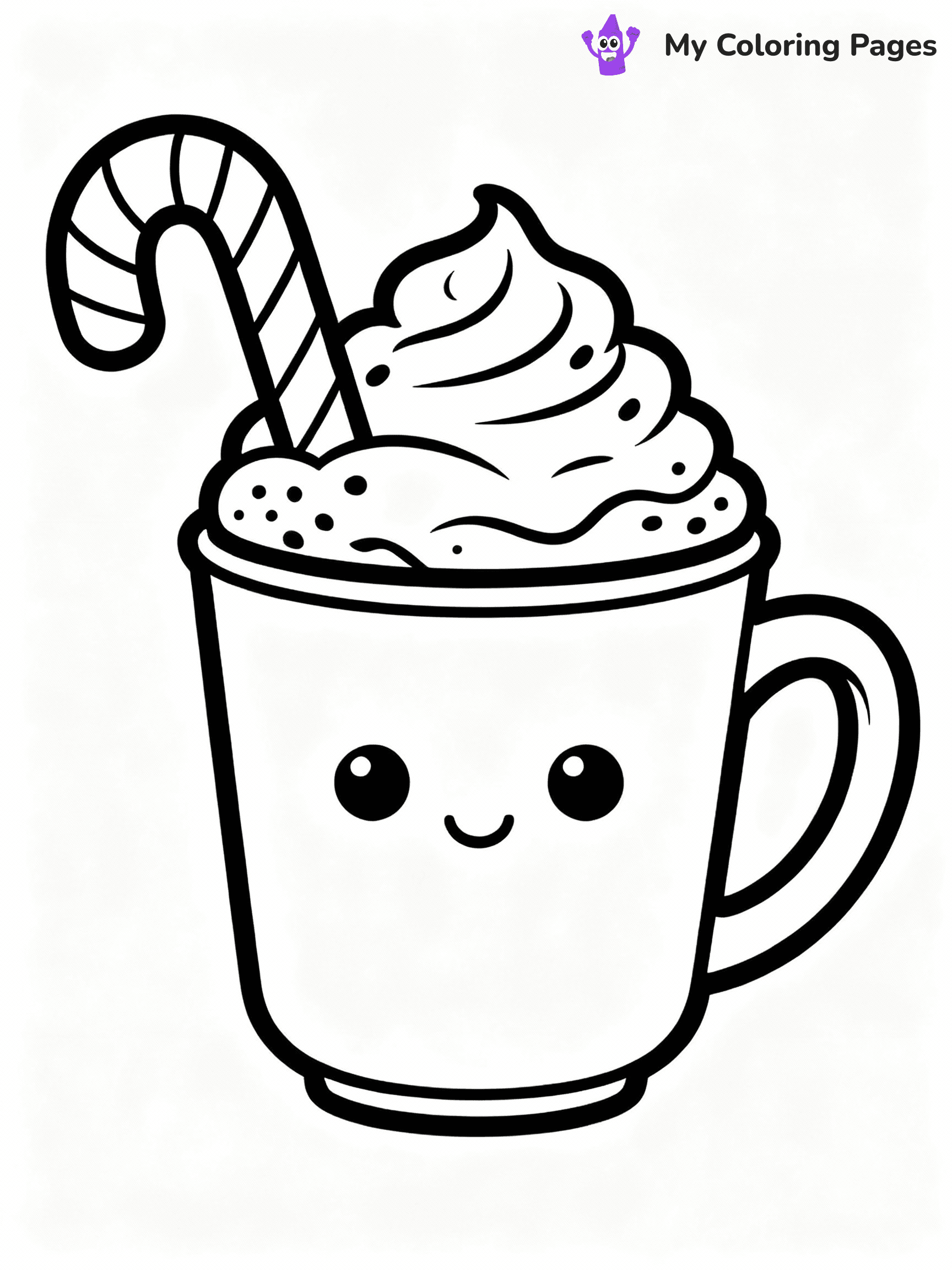 Hot Chocolate Coloring Pages - 18