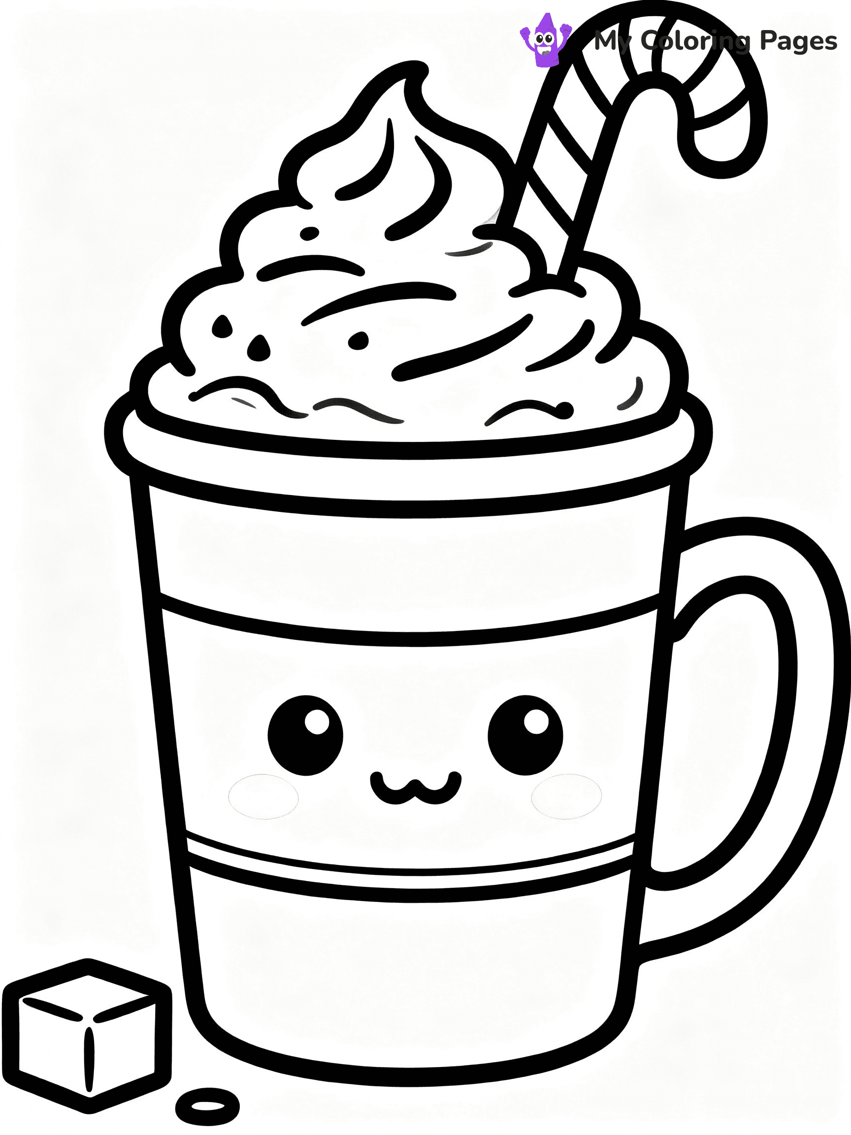Hot Chocolate Coloring Pages - 14