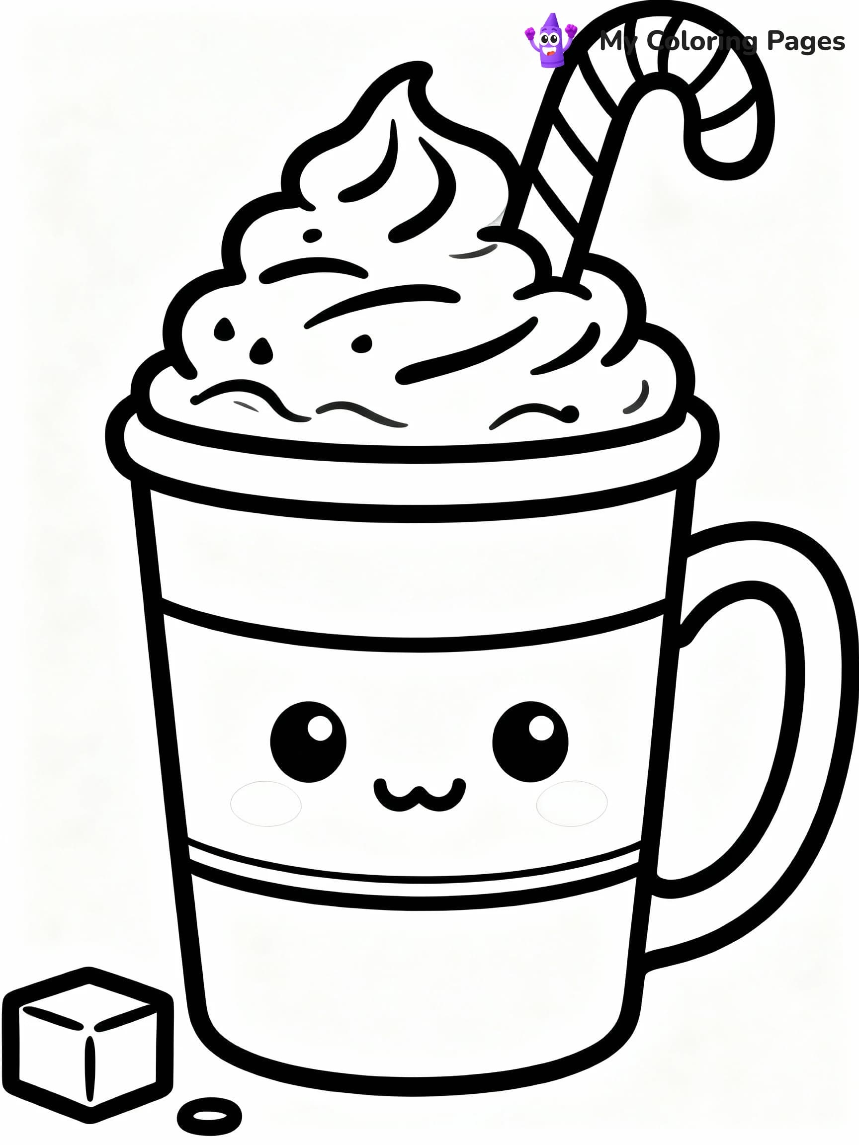 Hot Chocolate Coloring Pages - 14