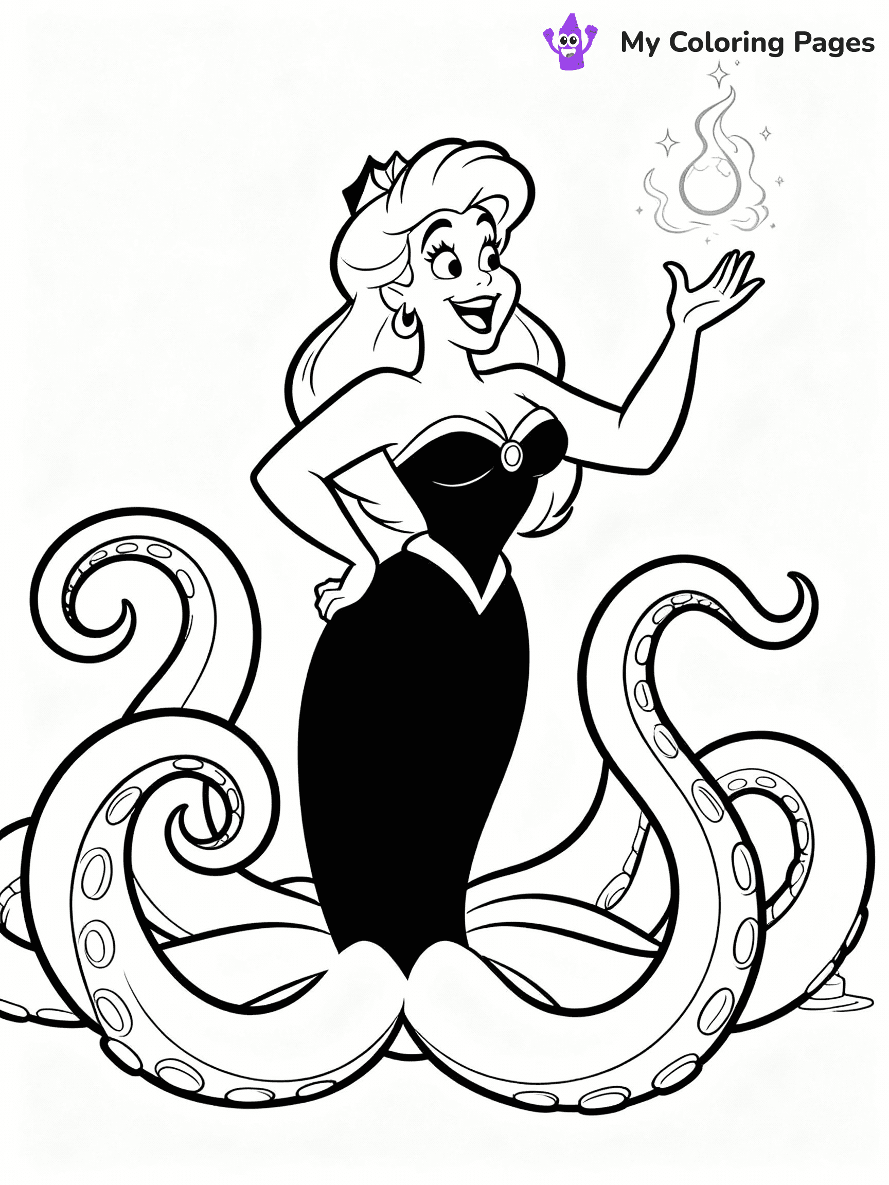 Little Mermaid Coloring Pages - 31