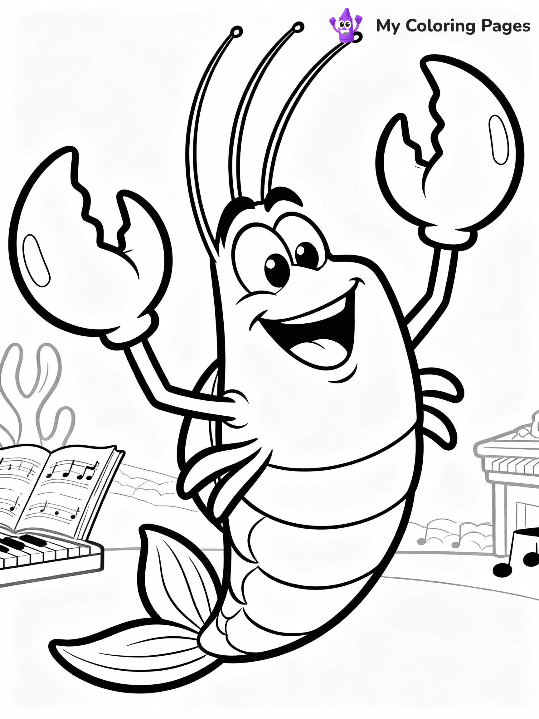 Little Mermaid Coloring Pages - 30