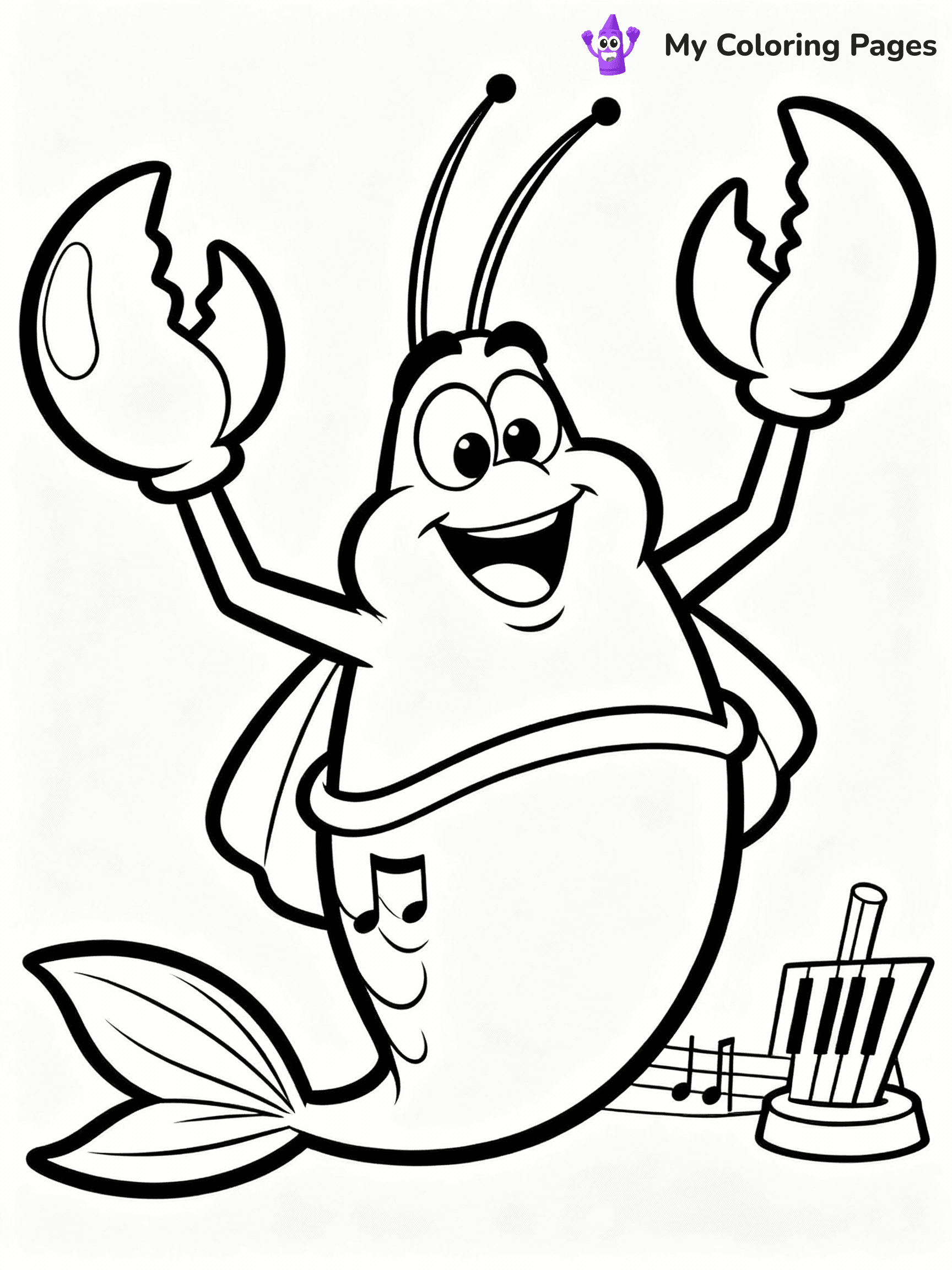 Little Mermaid Coloring Pages - 26