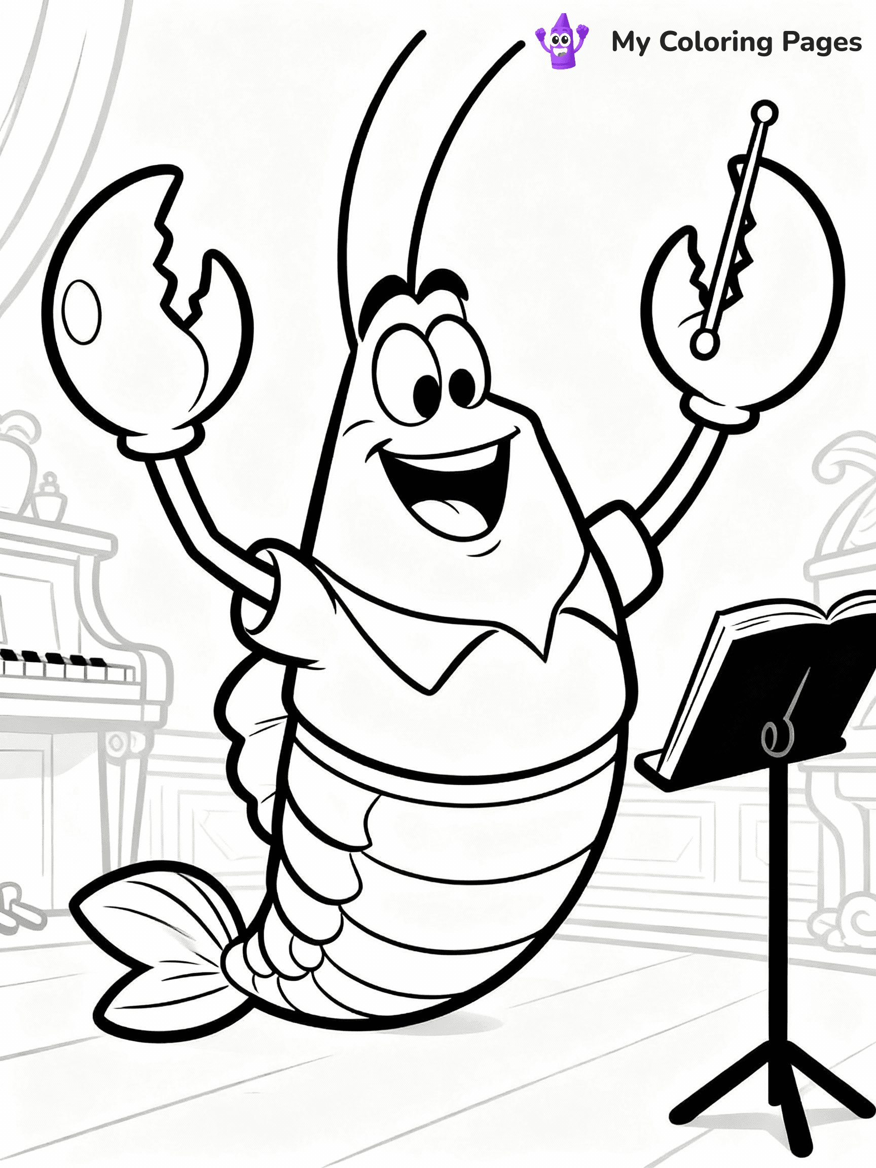 Little Mermaid Coloring Pages - 25