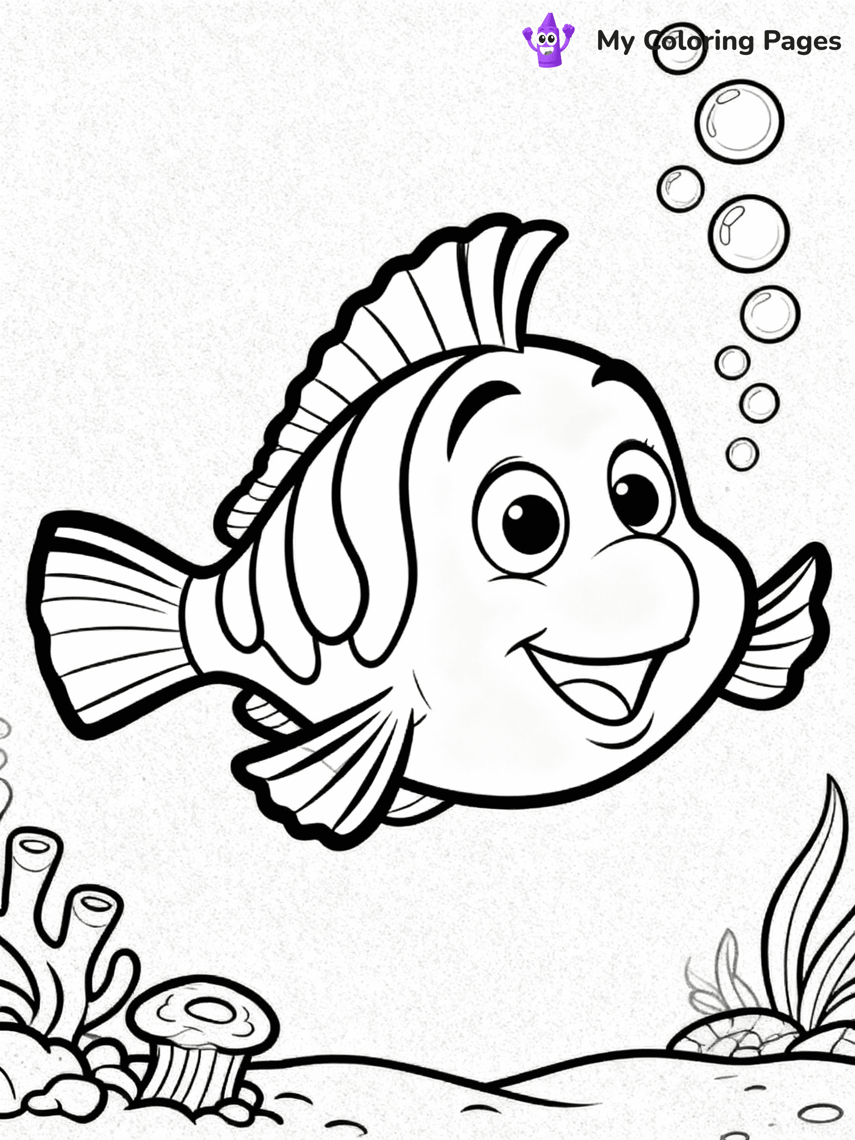 Little Mermaid Coloring Pages - 22
