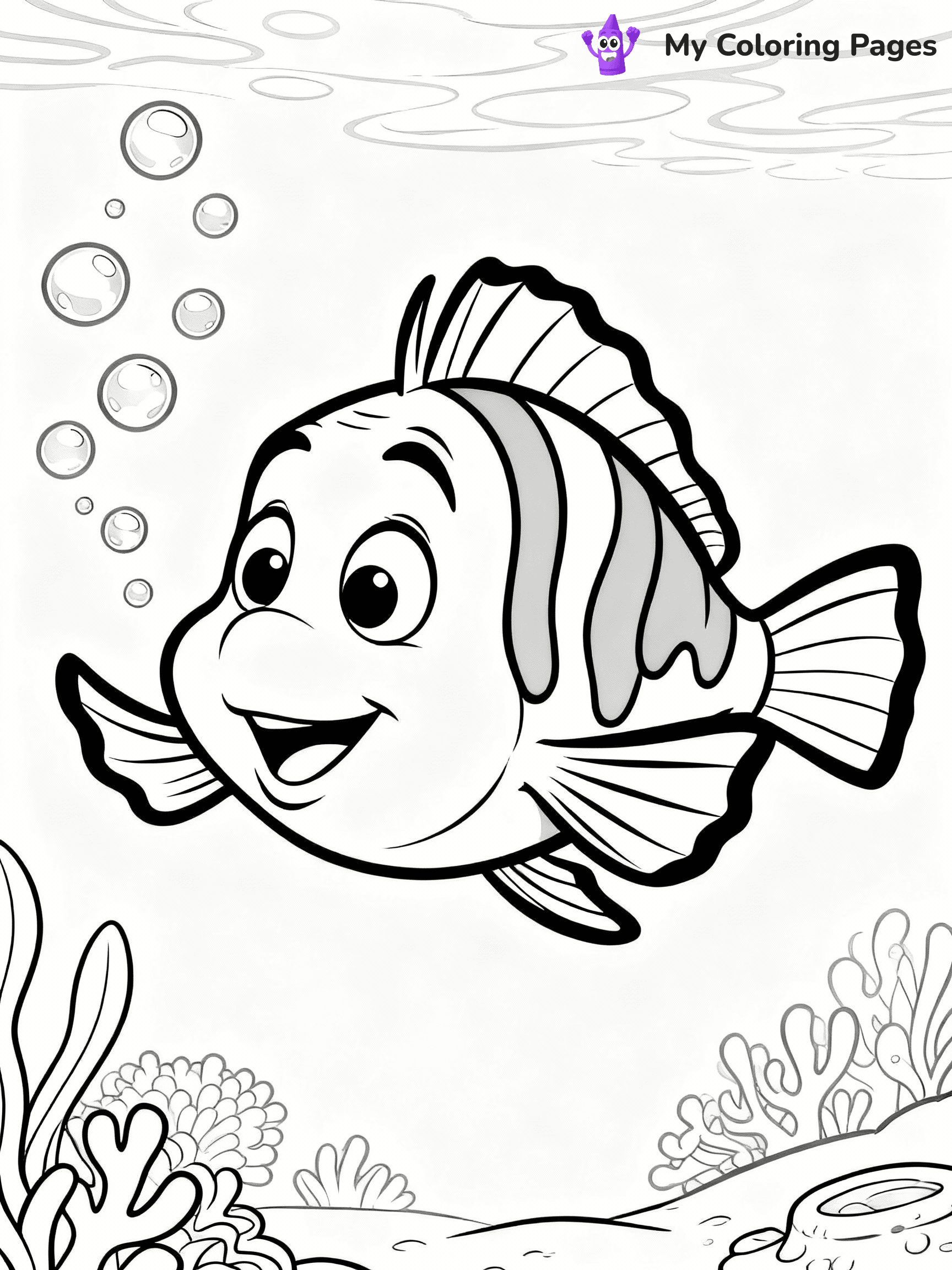Little Mermaid Coloring Pages - 20