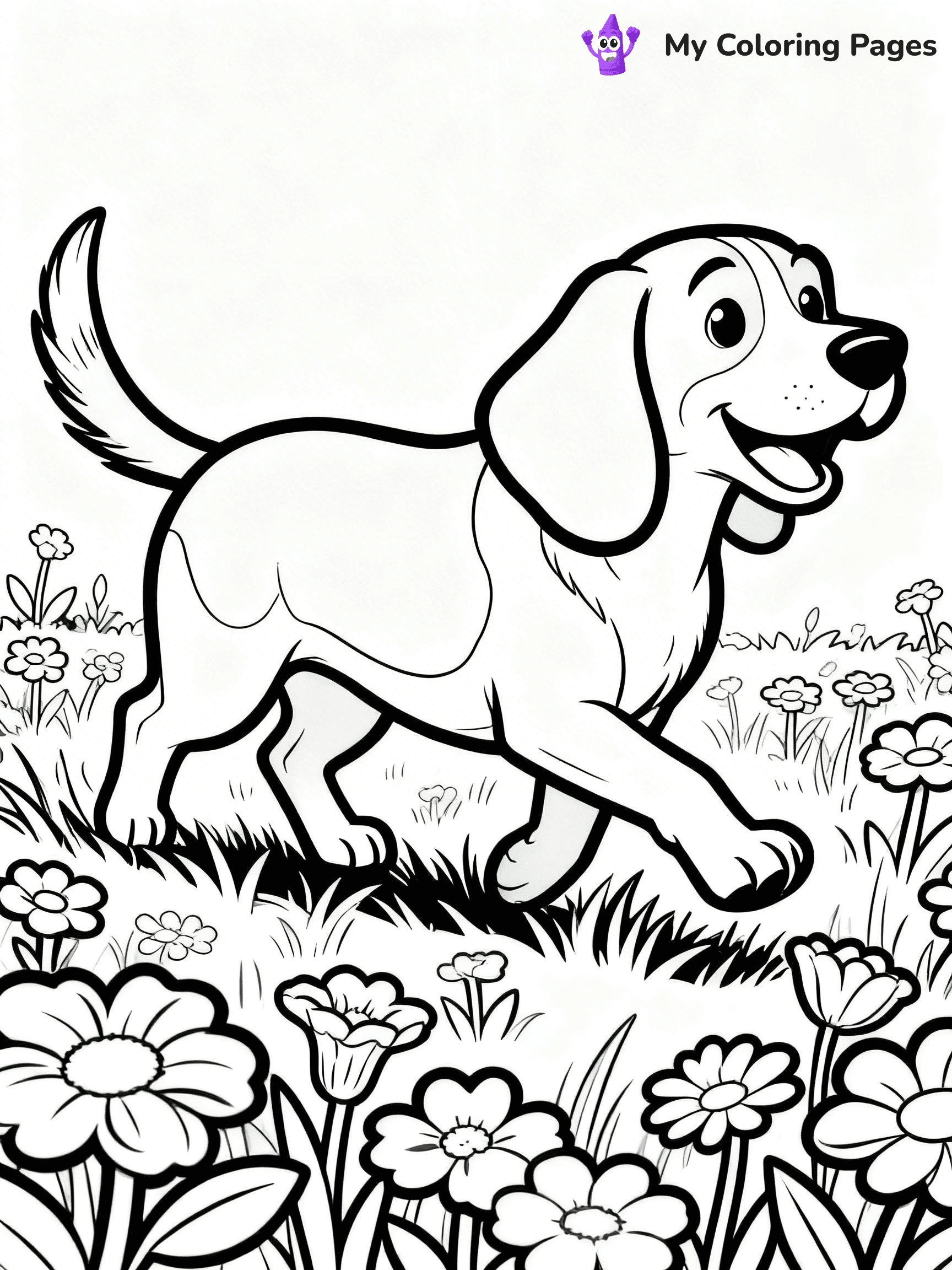 Beagle Coloring Pages - 21