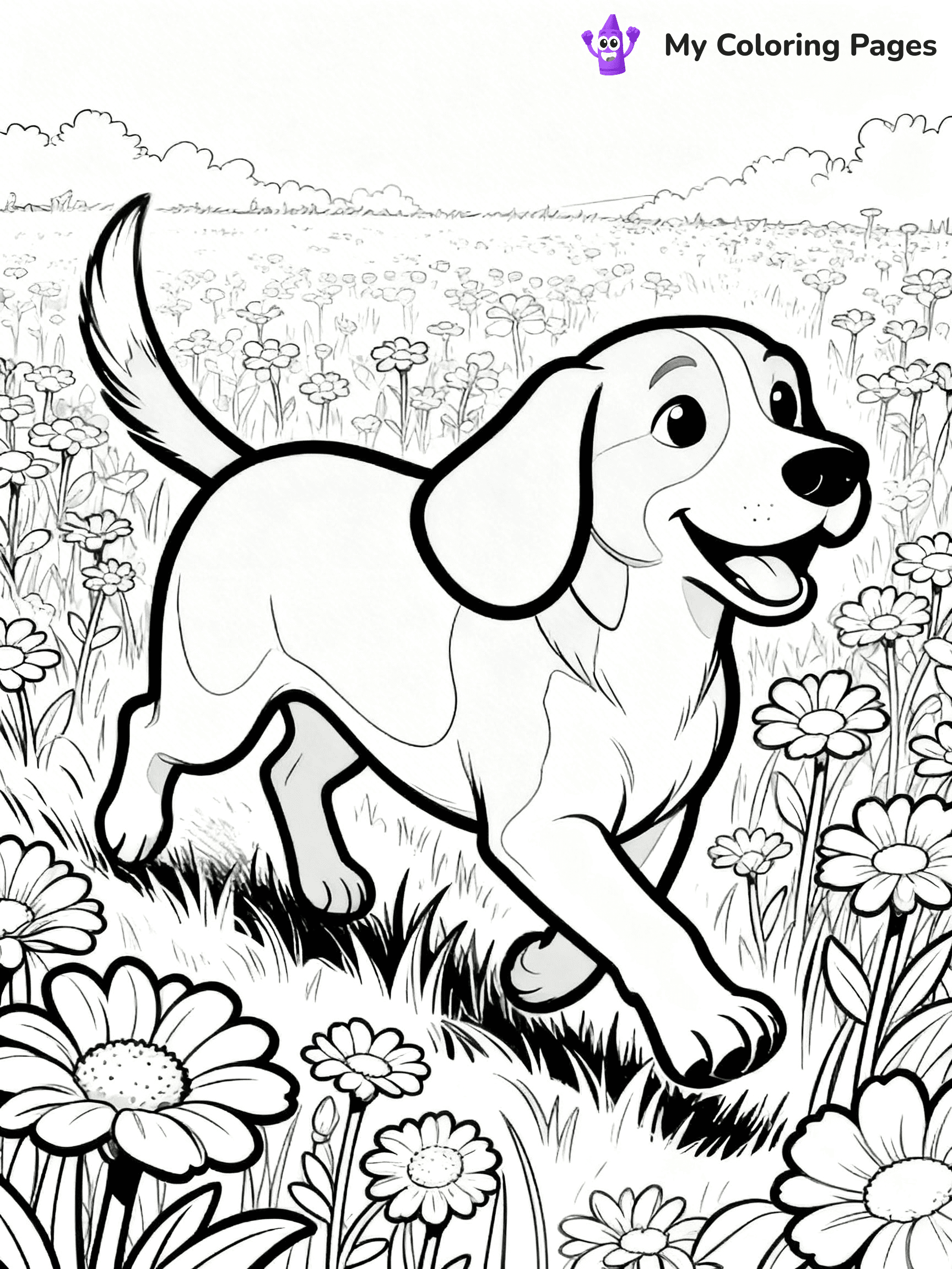 Beagle Coloring Pages - 15