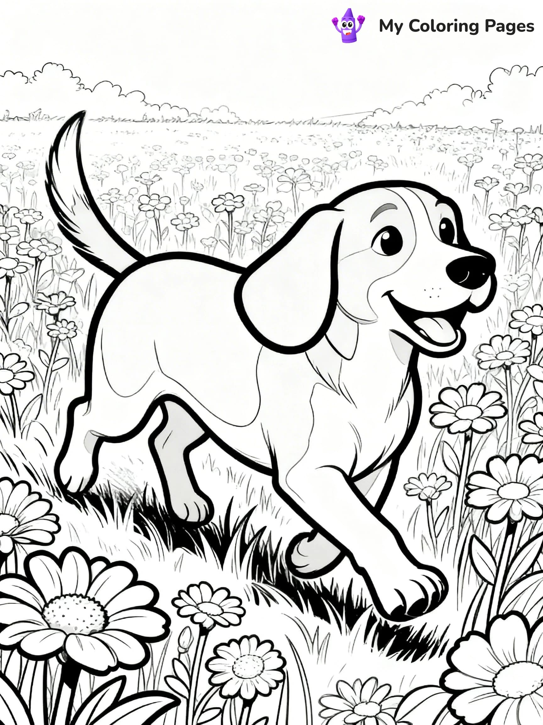 Beagle Coloring Pages - 15