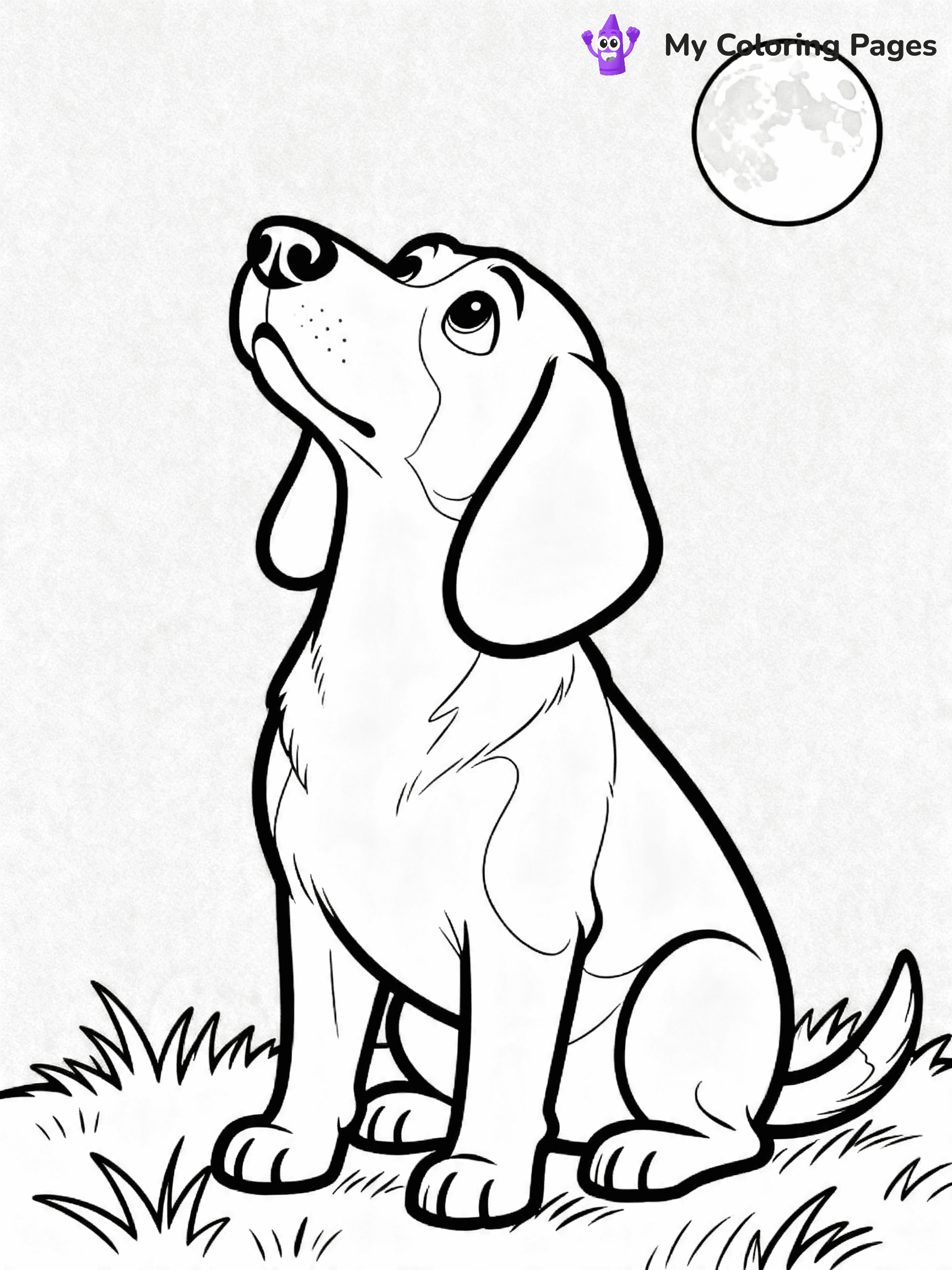 Beagle Coloring Pages - 2