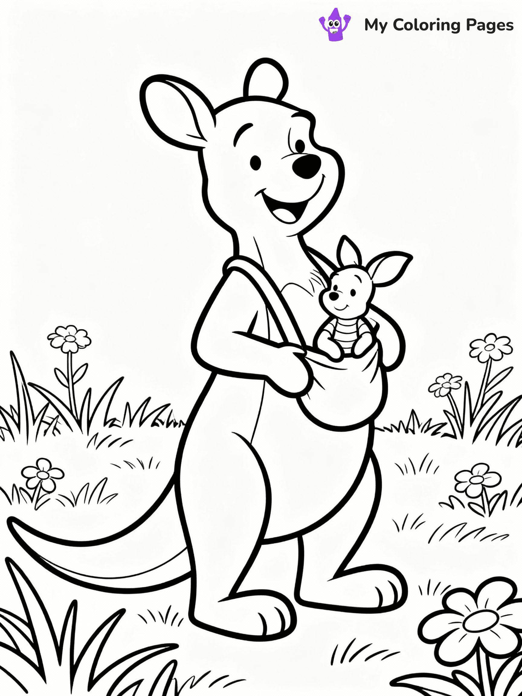 Winnie The Pooh Coloring Pages - 43