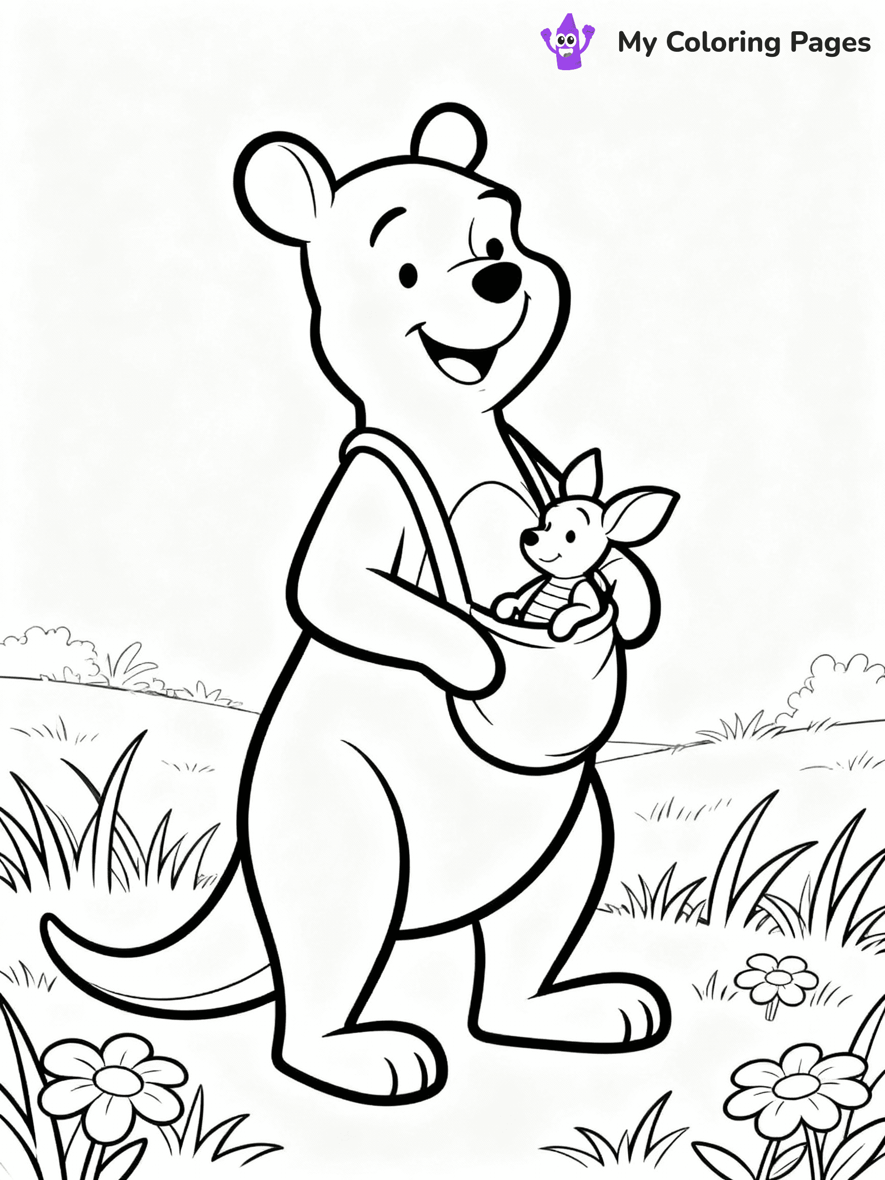 Winnie The Pooh Coloring Pages - 41