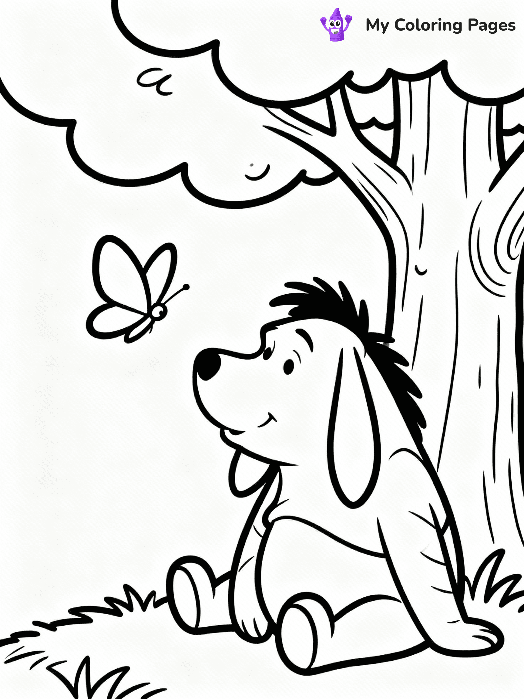 Winnie The Pooh Coloring Pages - 38