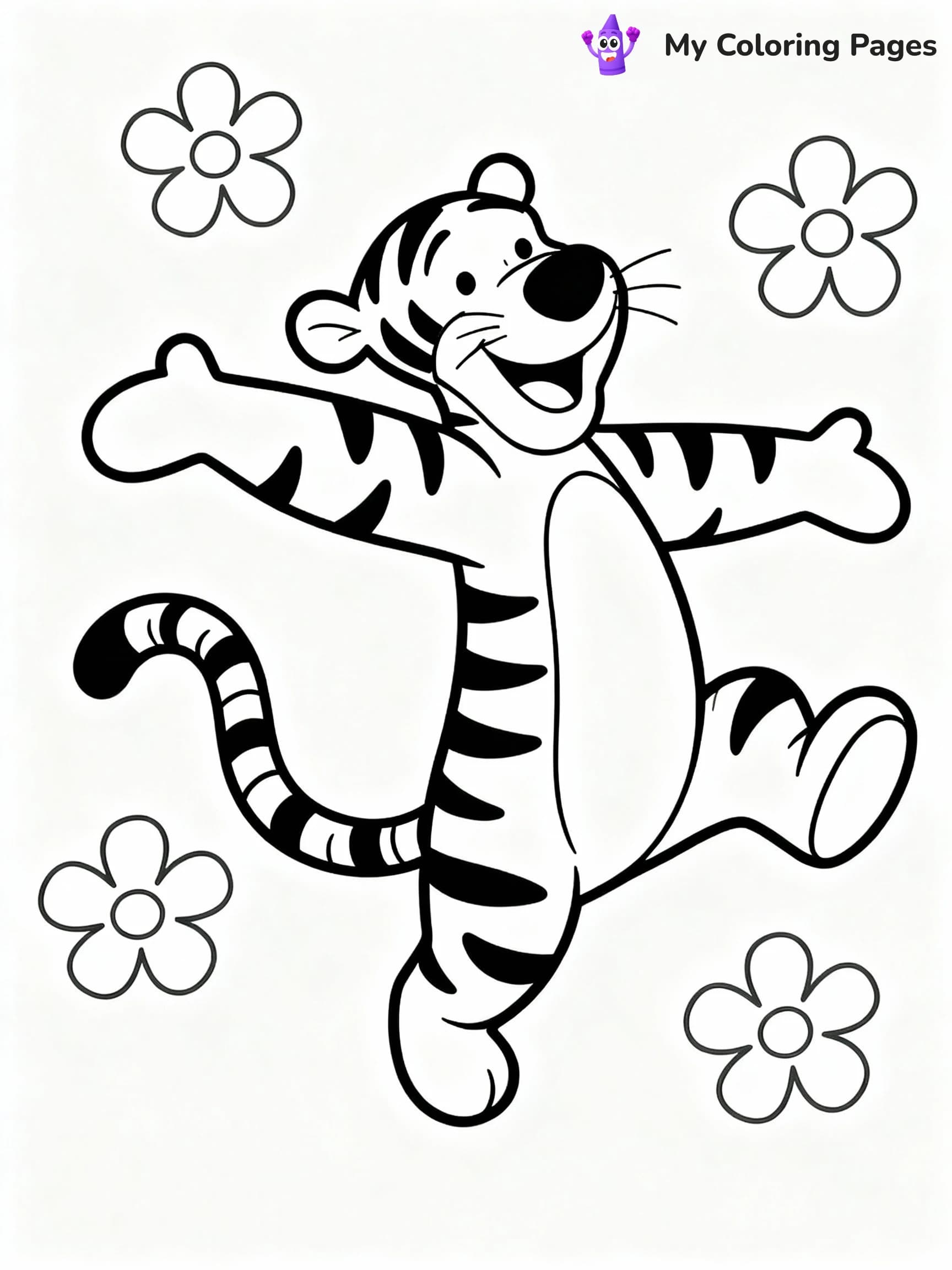 Winnie The Pooh Coloring Pages - 16