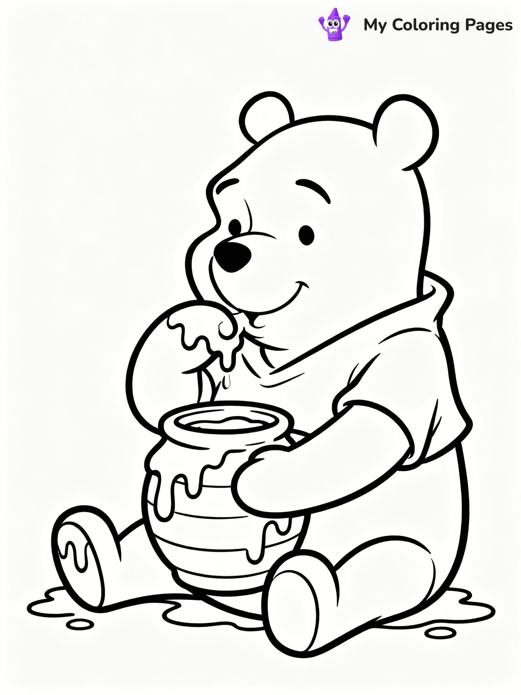 Winnie The Pooh Coloring Pages - 8
