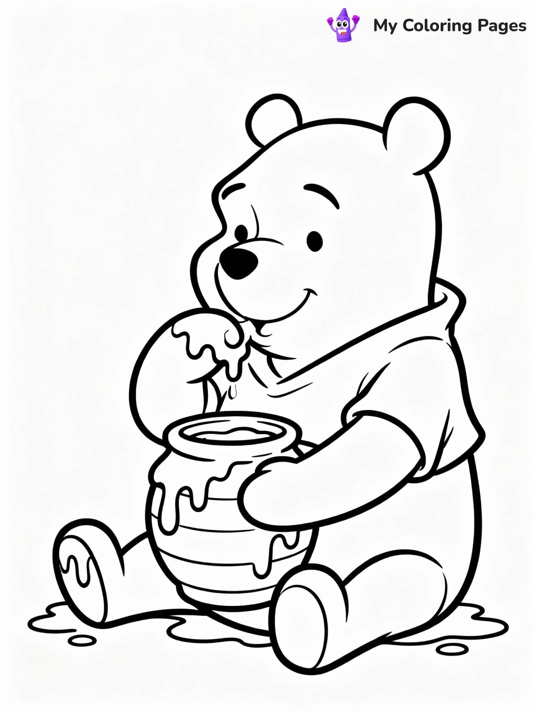 Winnie The Pooh Coloring Pages - 8