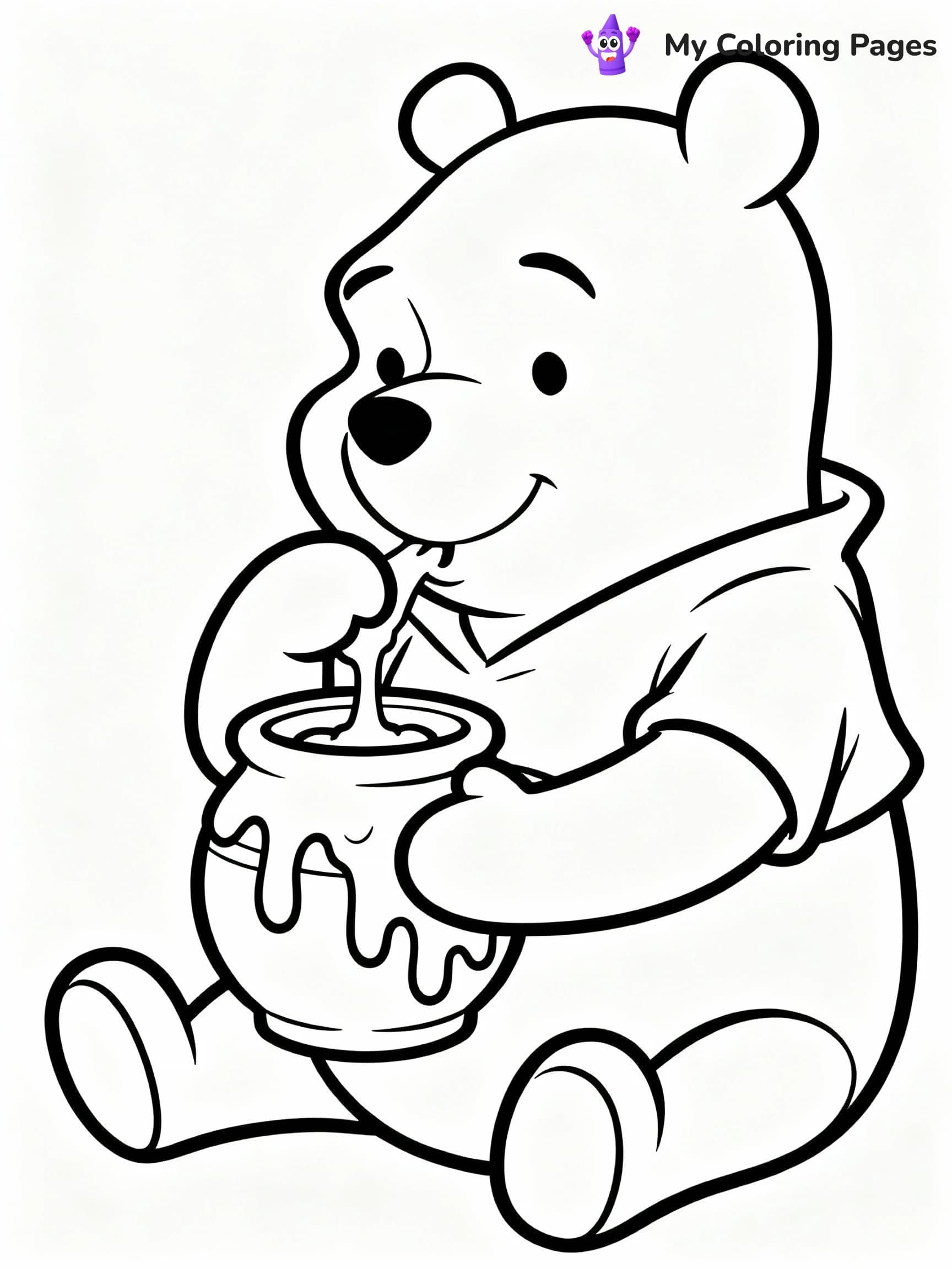 Winnie The Pooh Coloring Pages - 7