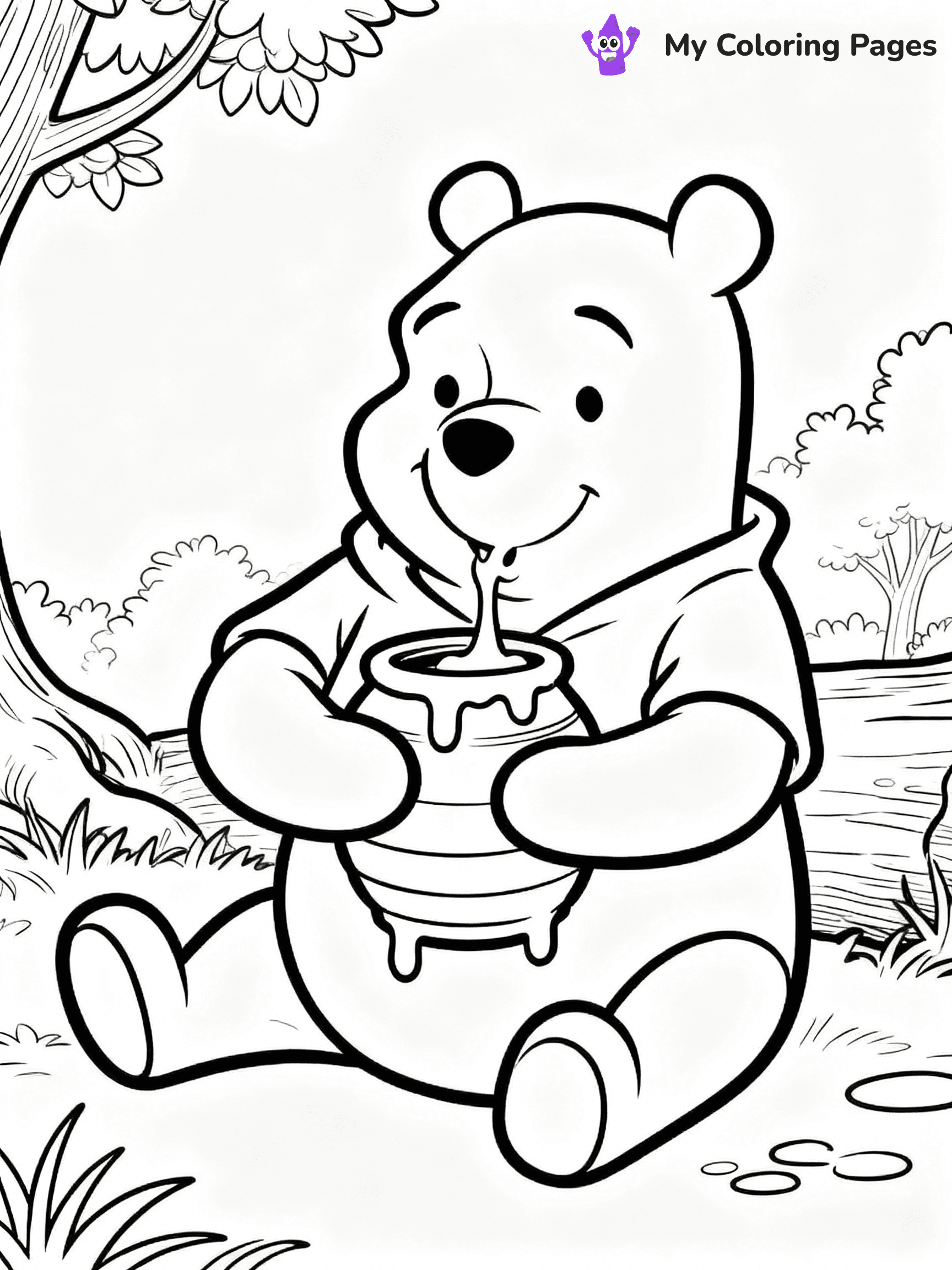 Winnie The Pooh Coloring Pages - 6