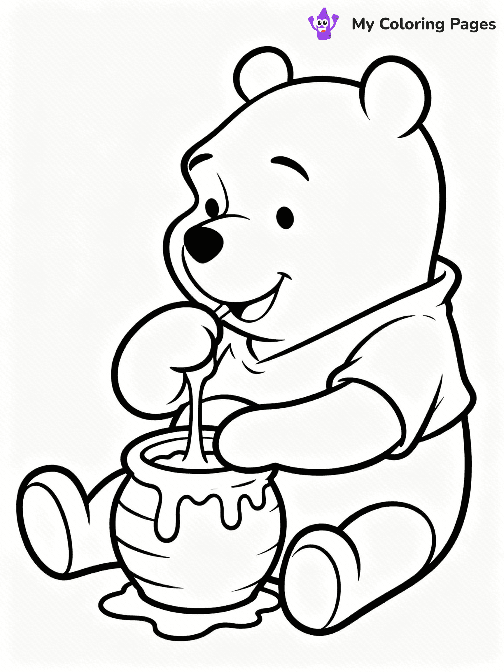 Winnie The Pooh Coloring Pages - 5