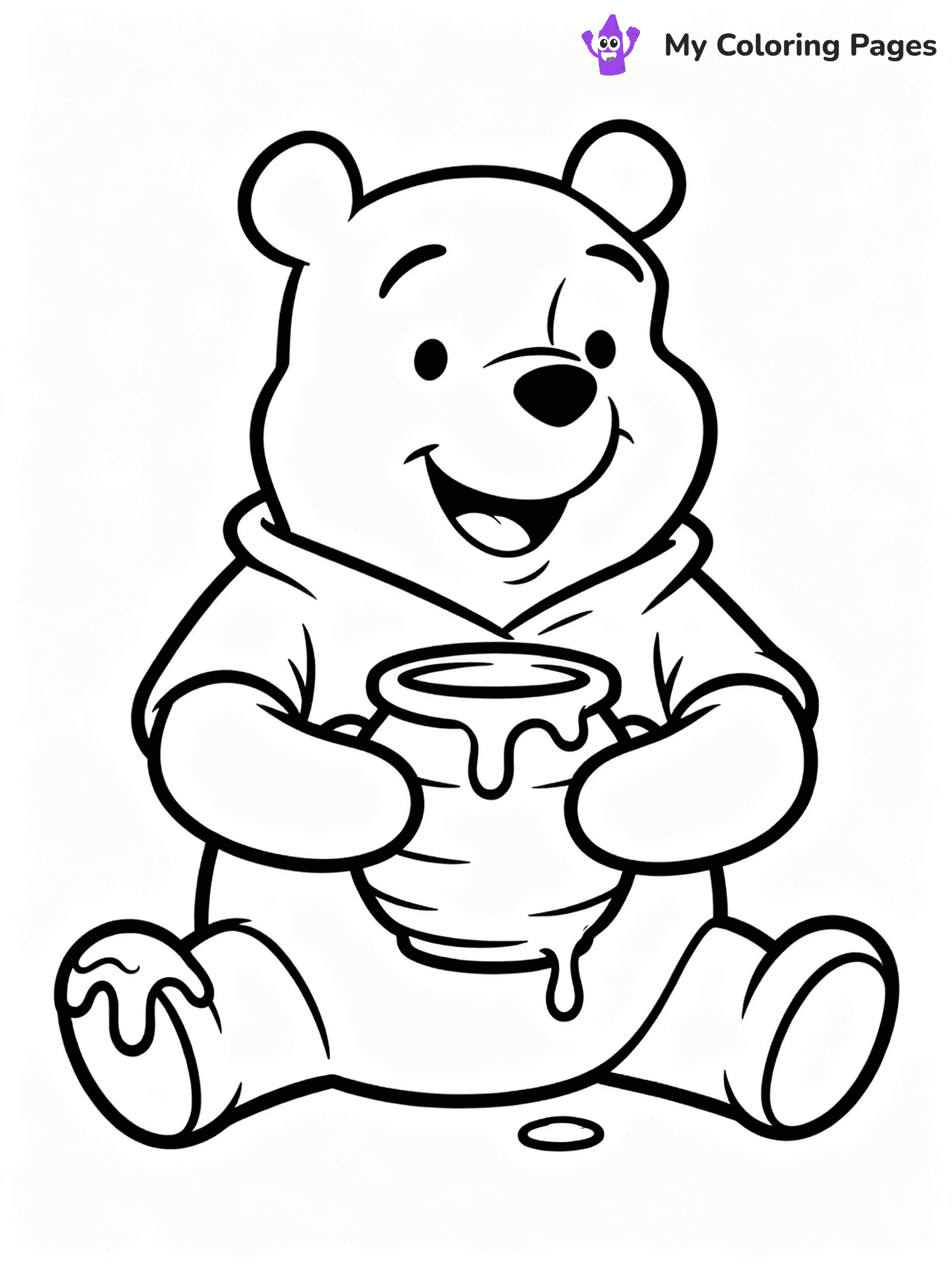 Winnie The Pooh Coloring Pages - 4