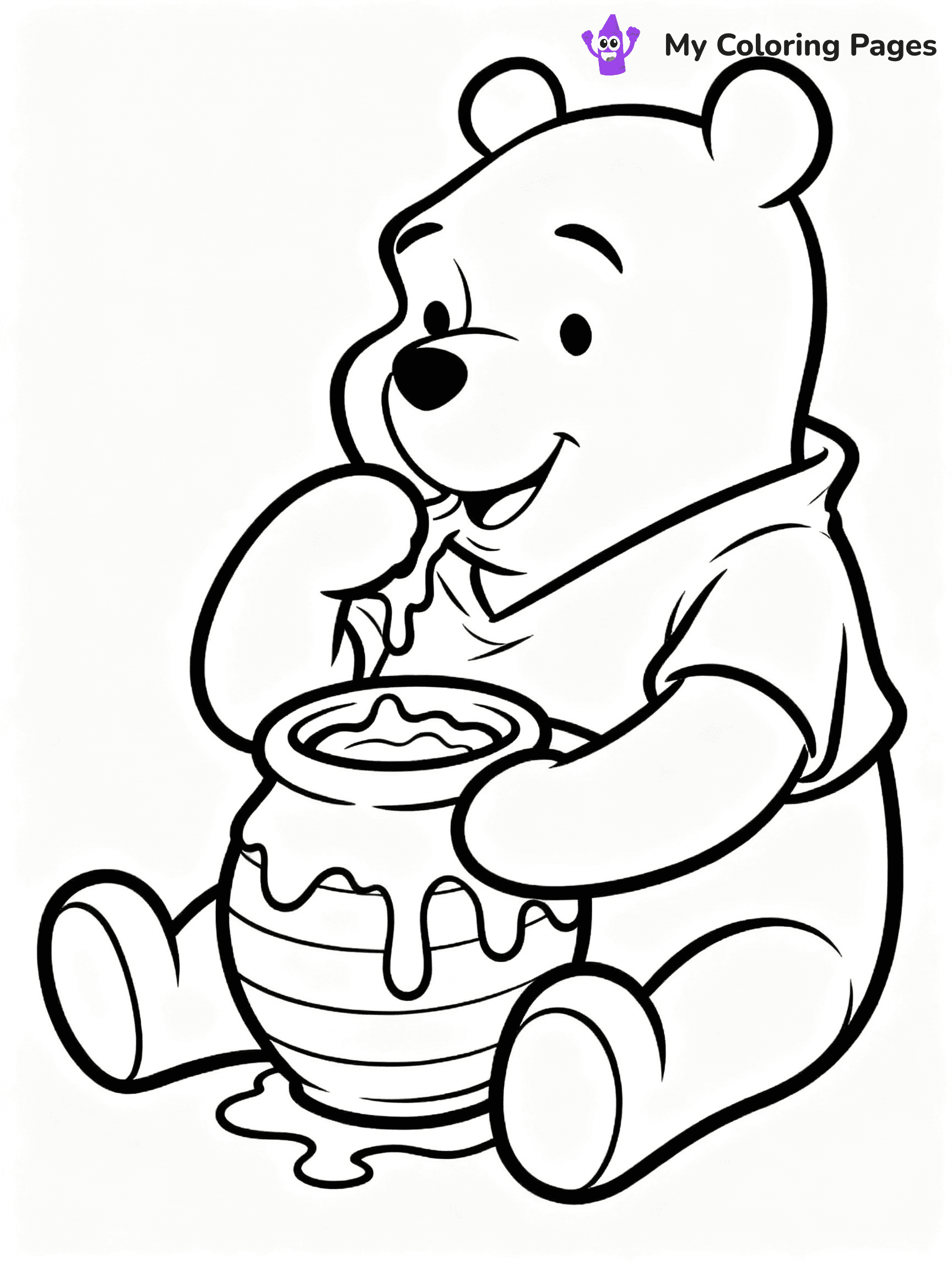 Winnie The Pooh Coloring Pages - 2