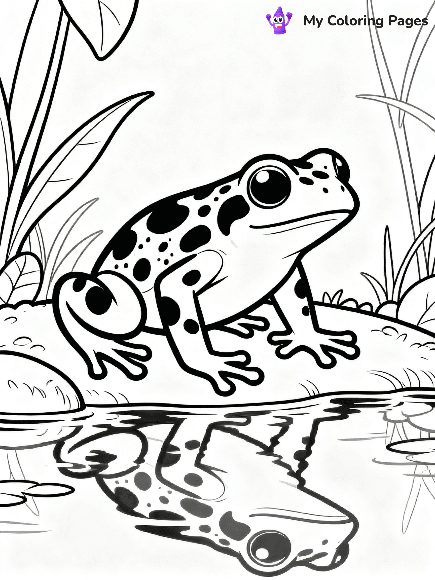 Poison Dart Frog Coloring Pages - 18