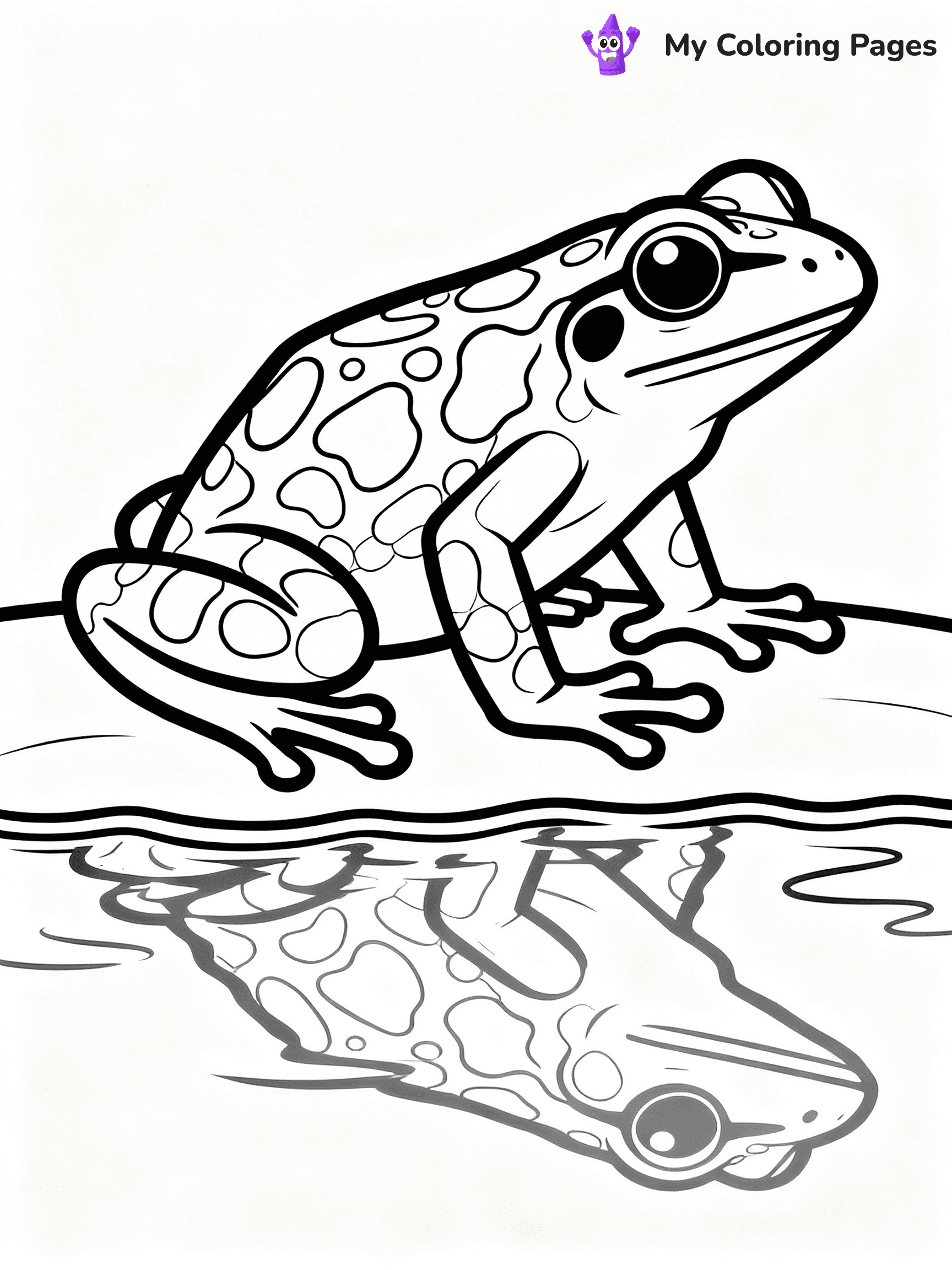 Poison Dart Frog Coloring Pages - 16