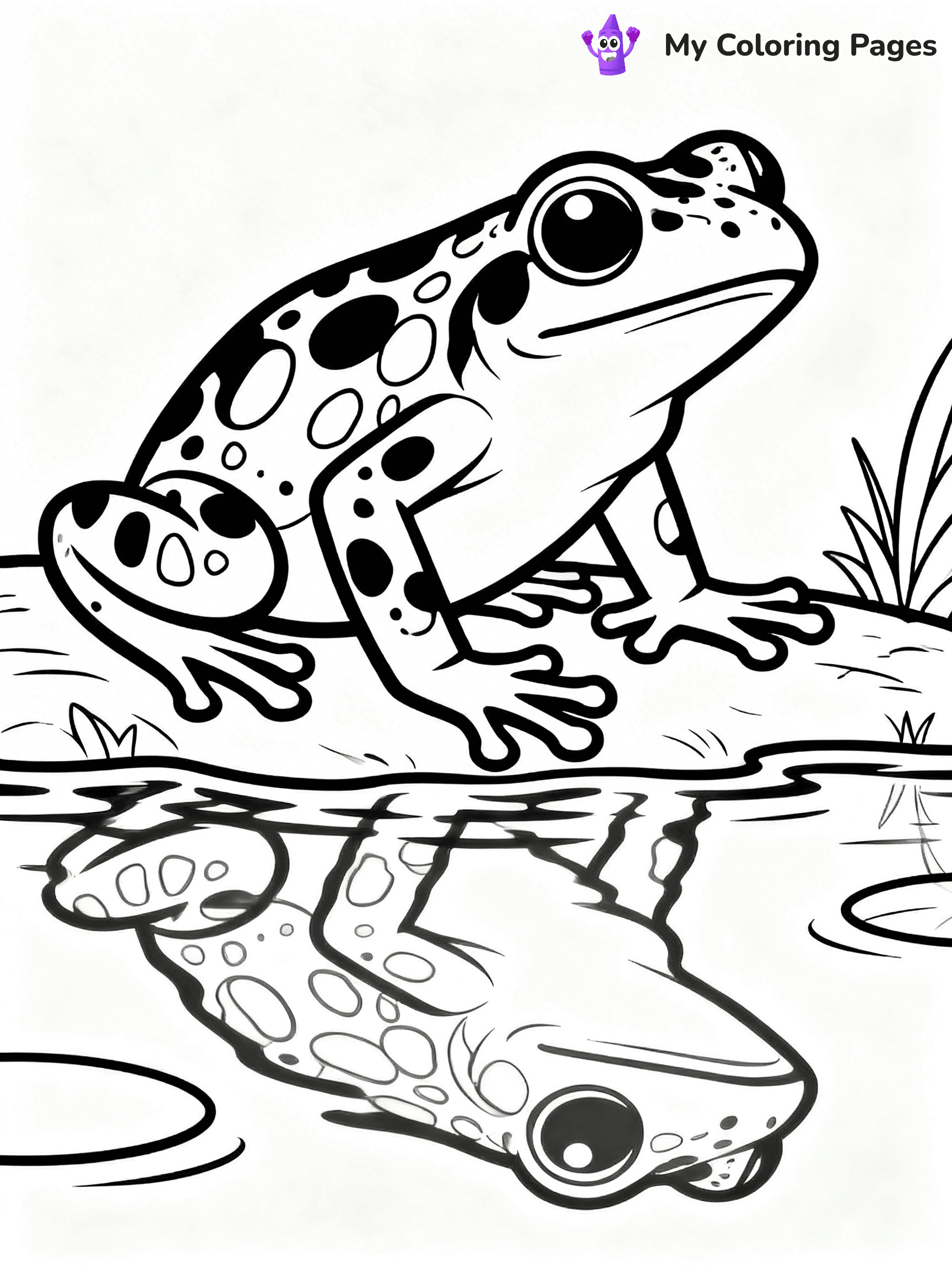 Poison Dart Frog Coloring Pages - 12