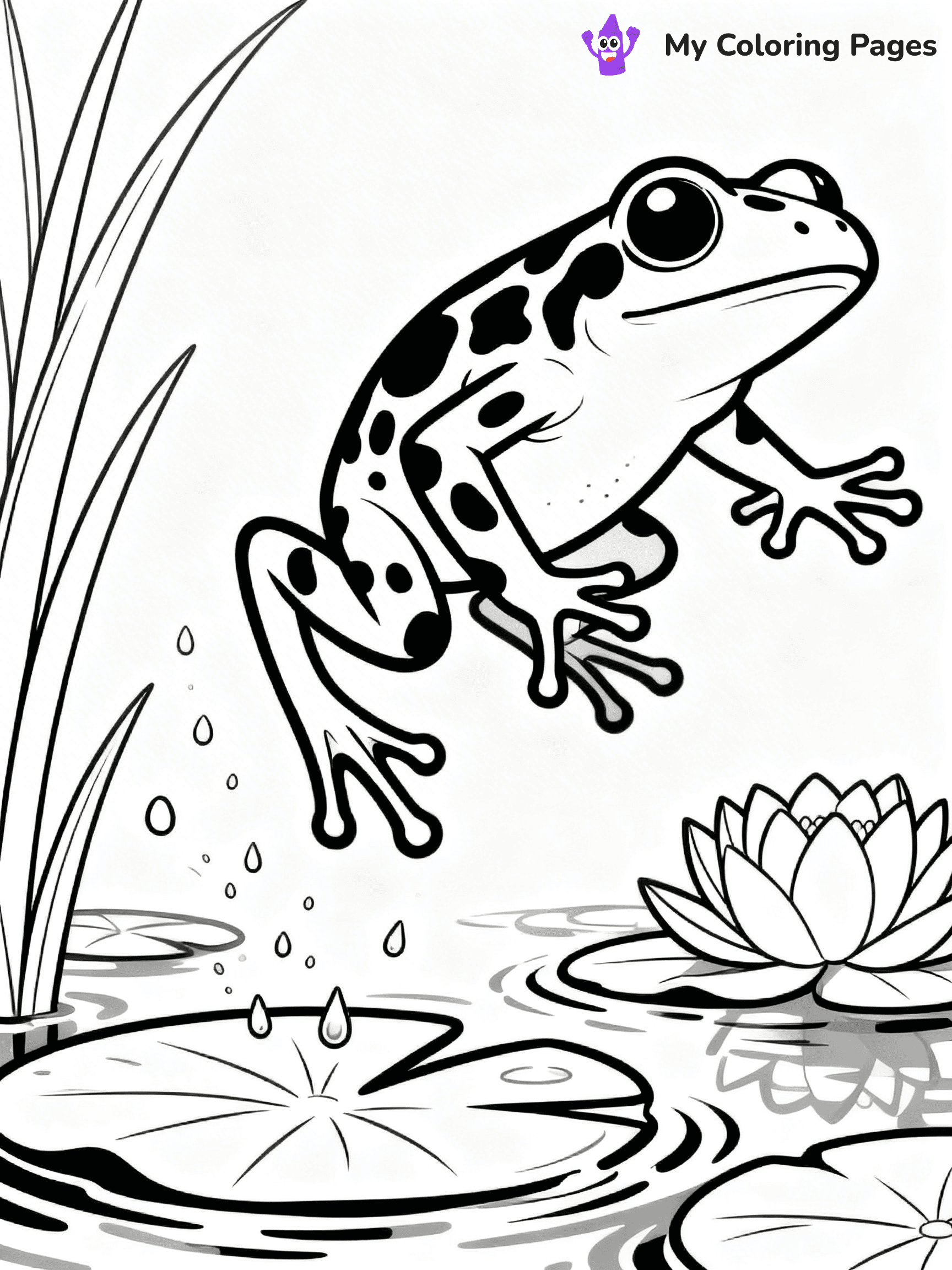 Poison Dart Frog Coloring Pages - 2