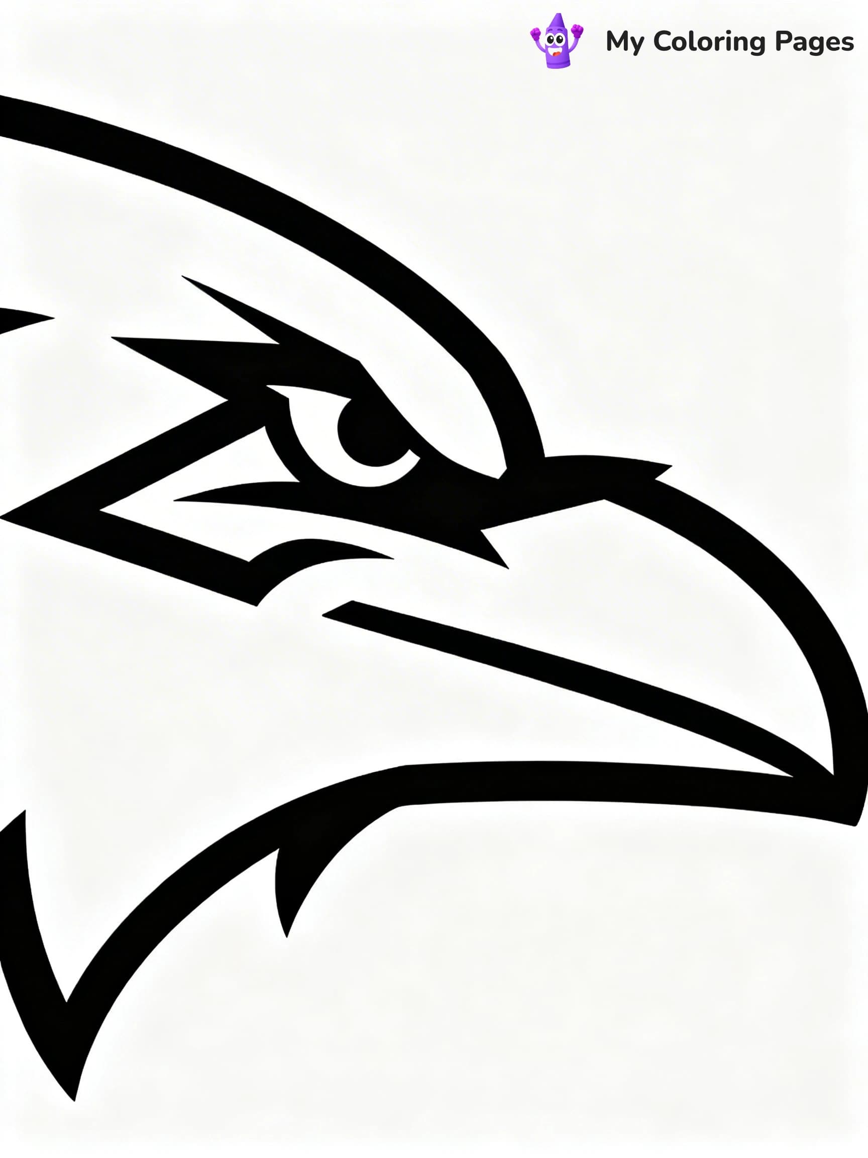 Baltimore Ravens Coloring Pages - 22