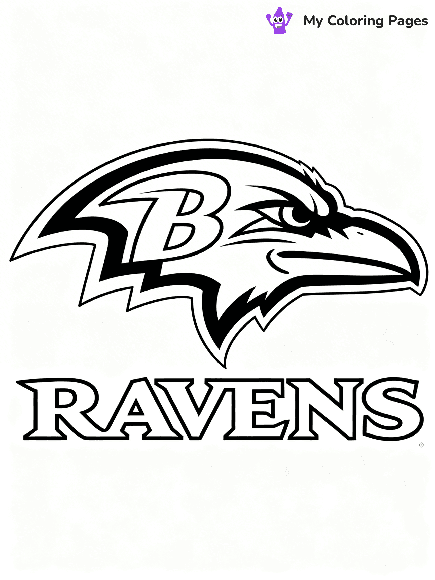 Baltimore Ravens Coloring Pages - 21