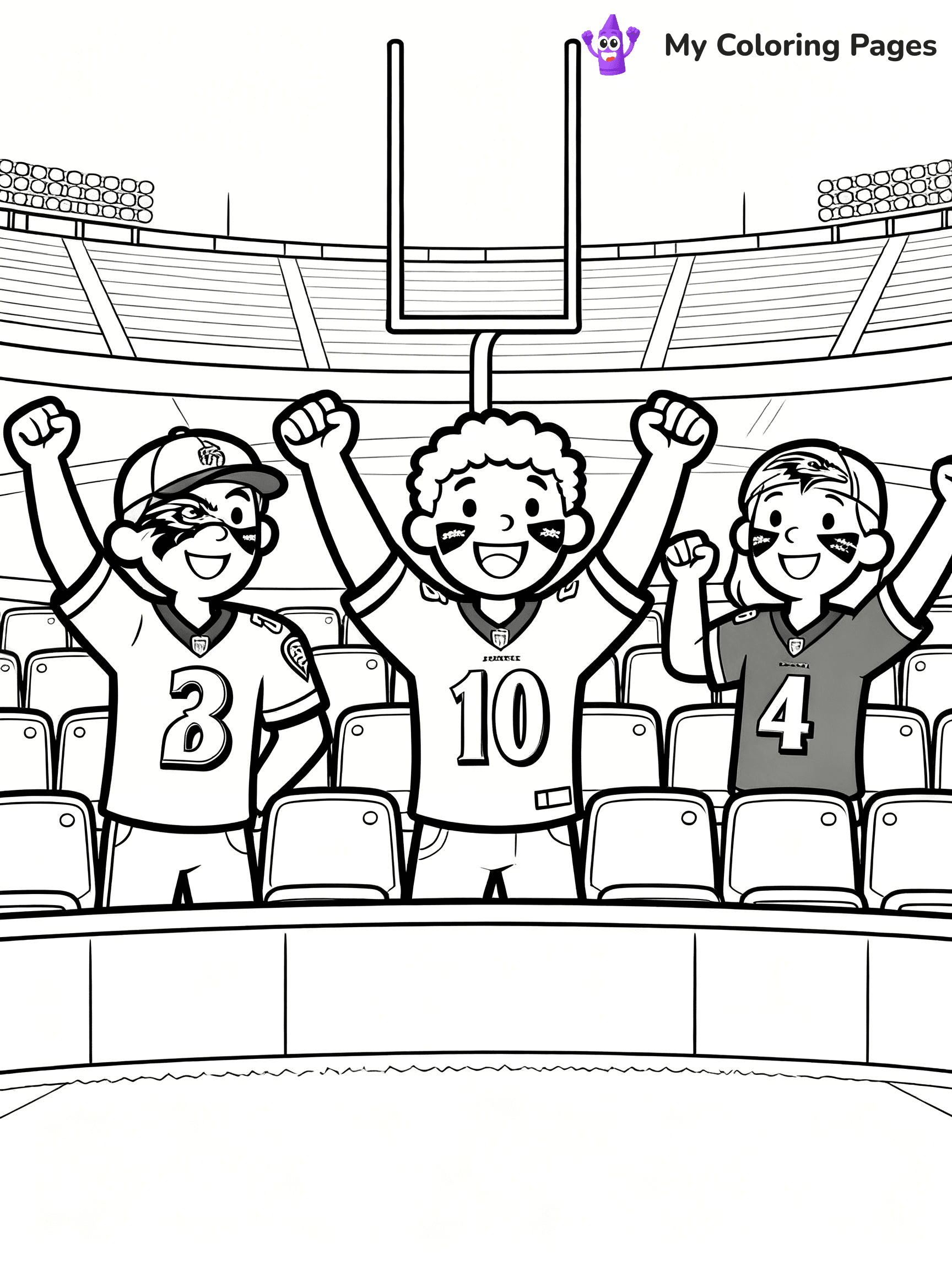 Baltimore Ravens Coloring Pages - 7