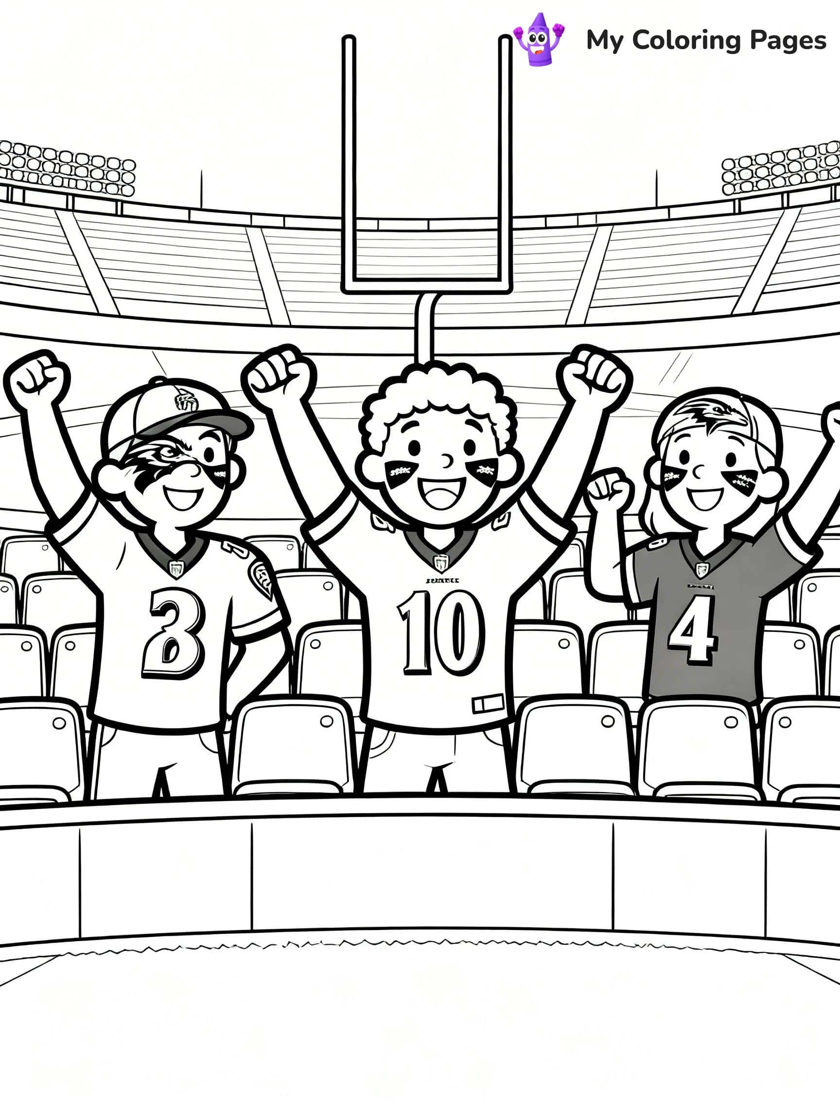 Baltimore Ravens Coloring Pages - 7