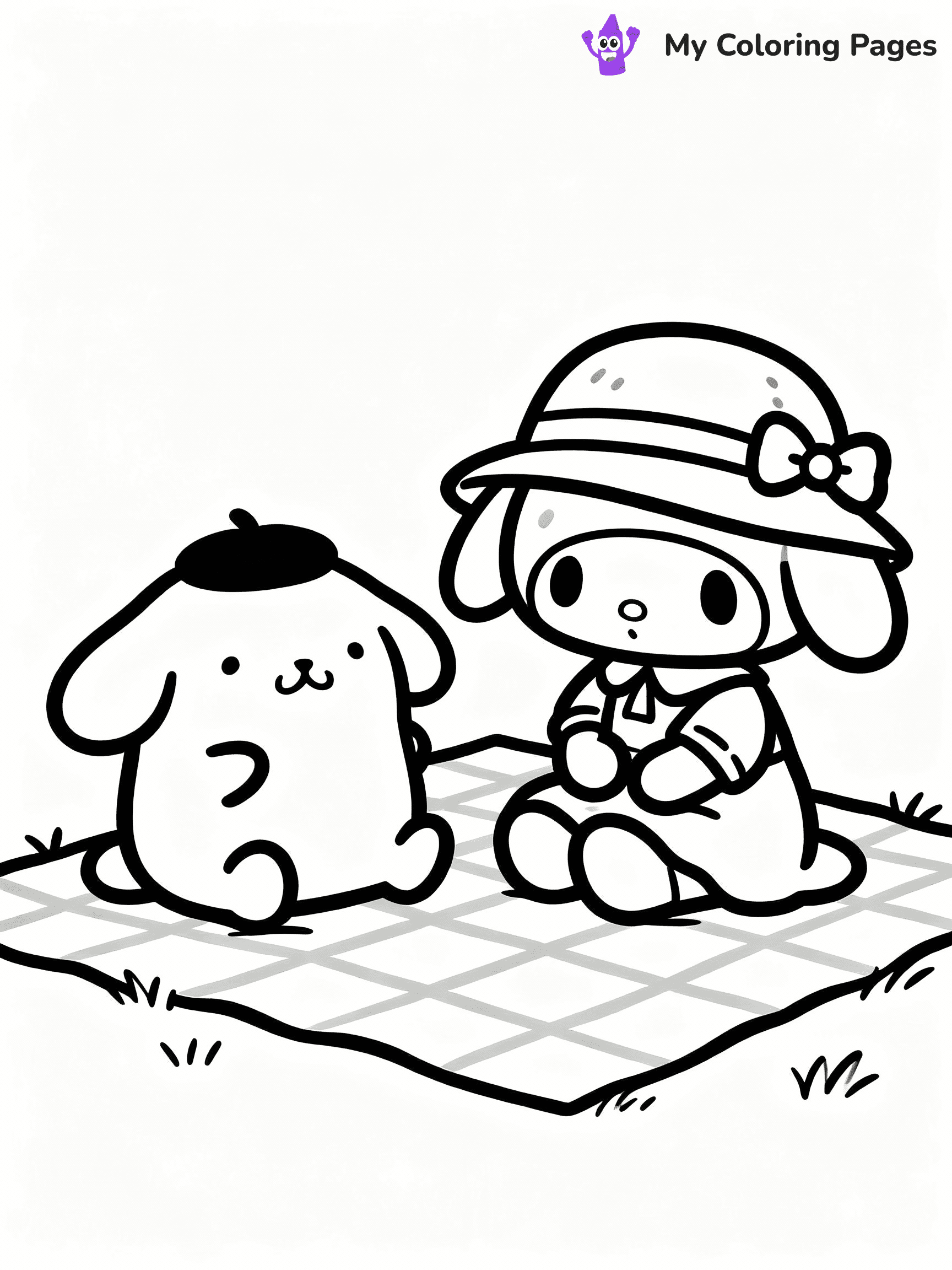 Pompompurin Coloring Pages - 26