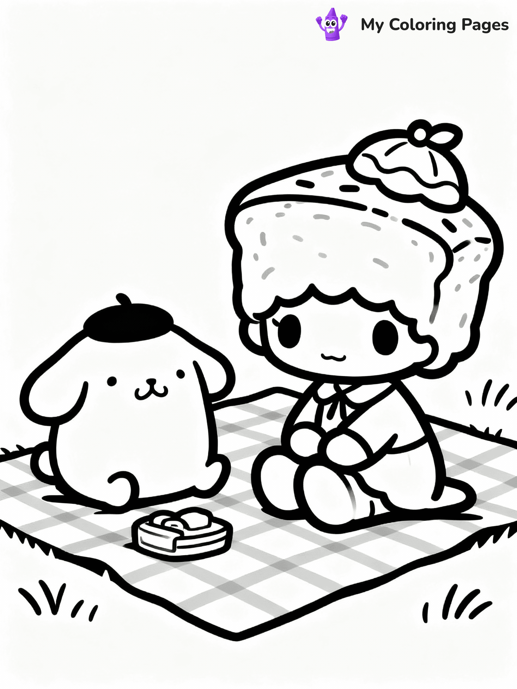 Pompompurin Coloring Pages - 25