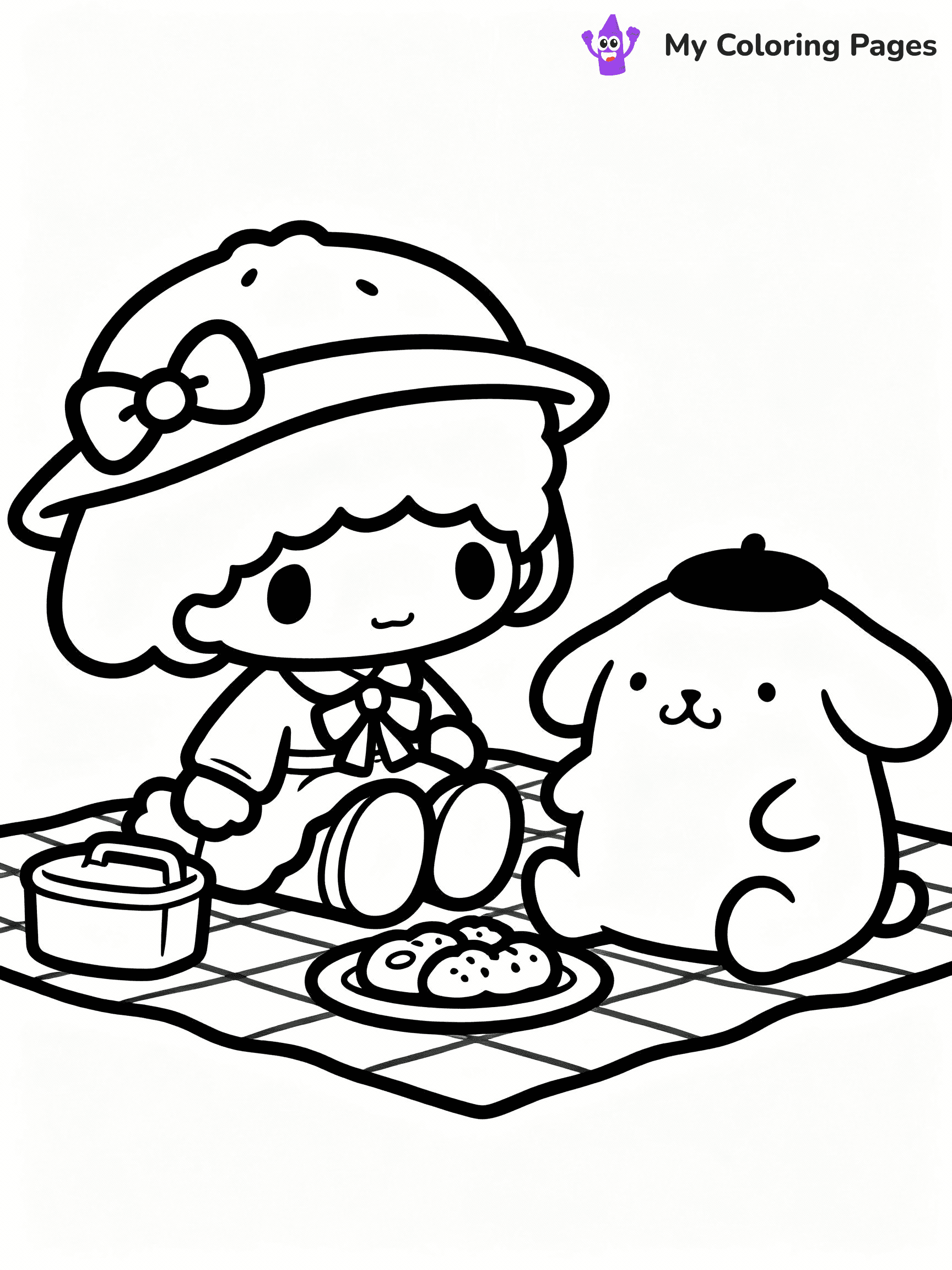 Pompompurin Coloring Pages - 24