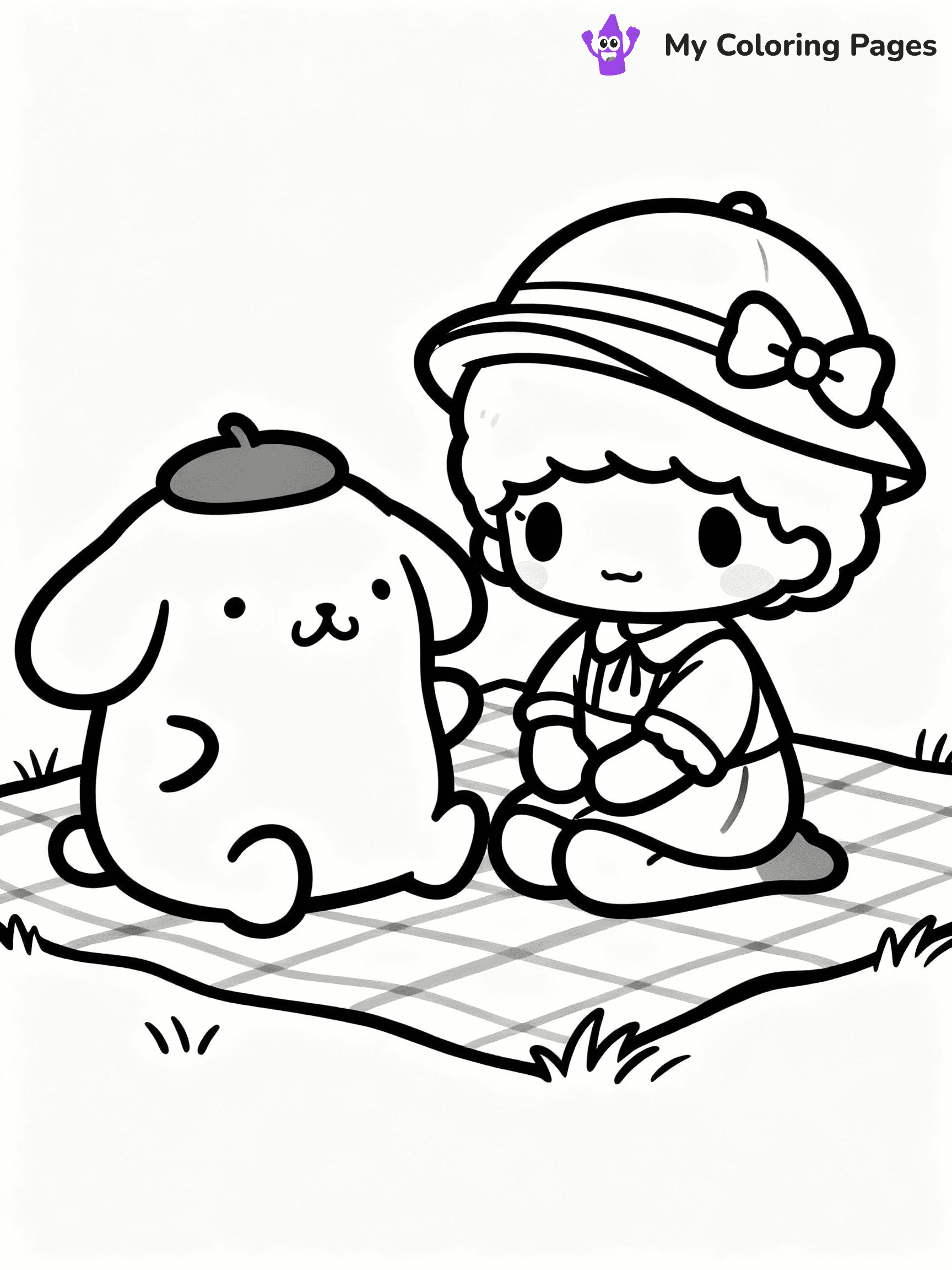 Pompompurin Coloring Pages - 23