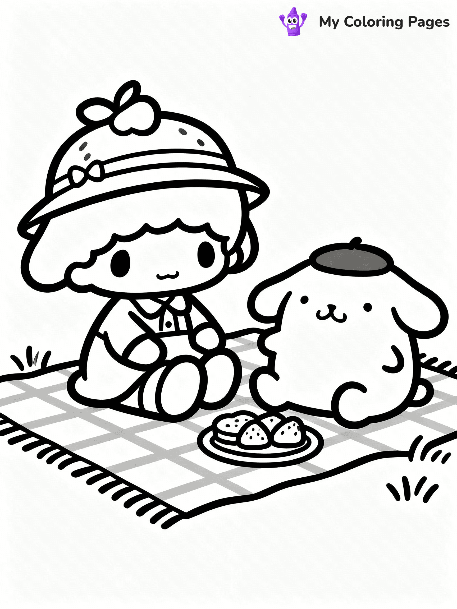 Pompompurin Coloring Pages - 22