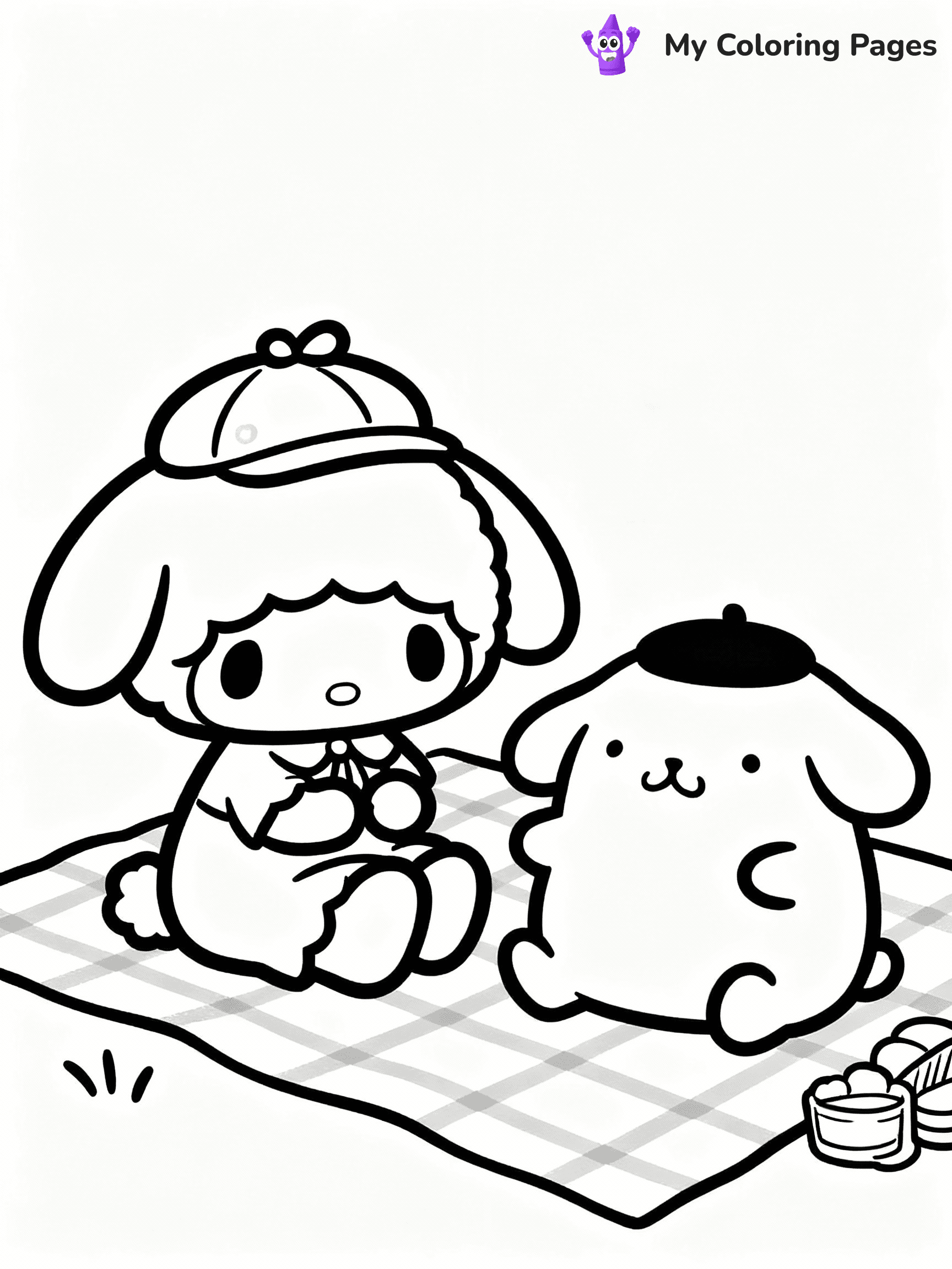 Pompompurin Coloring Pages - 20