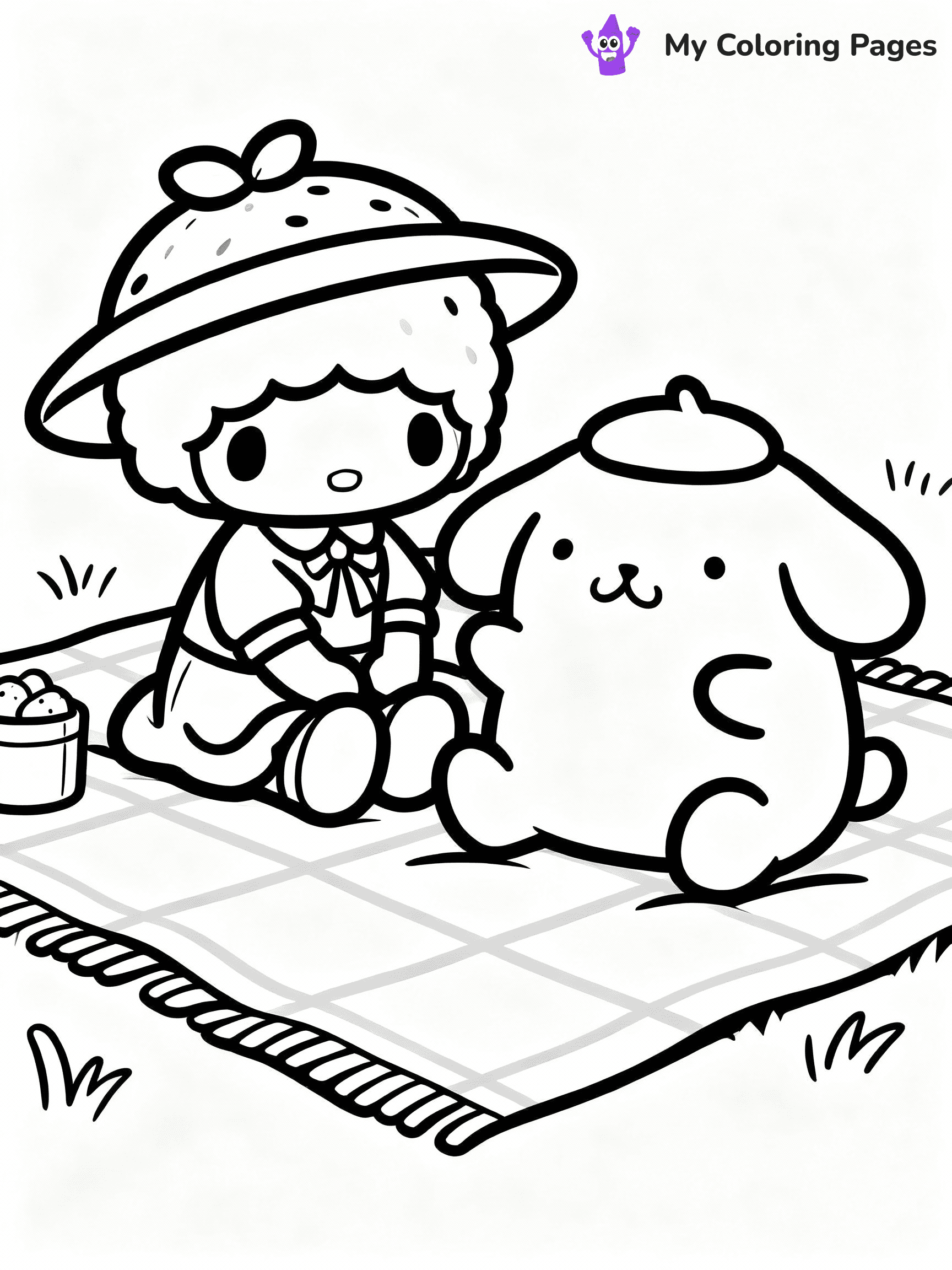 Pompompurin Coloring Pages - 19