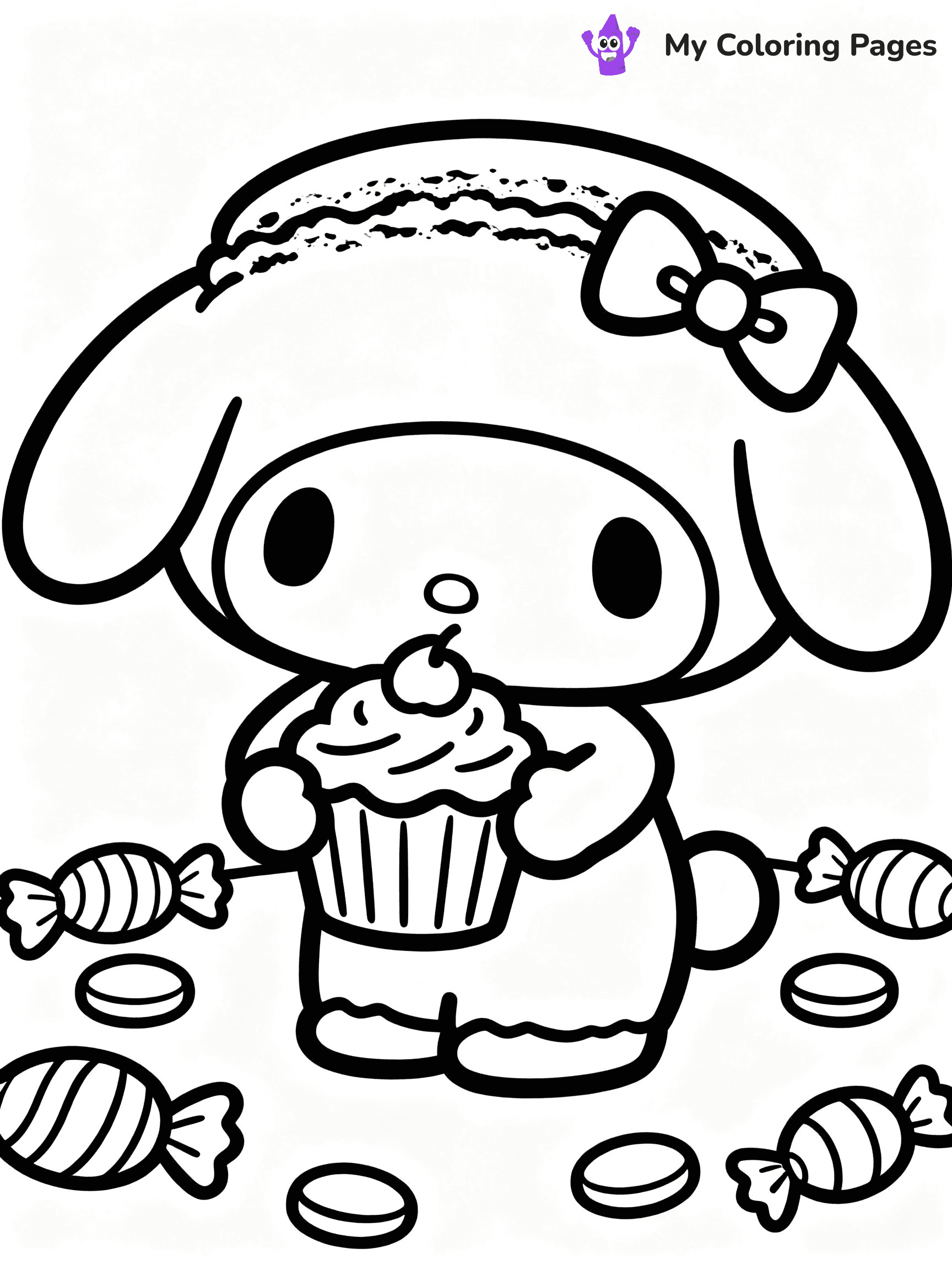 Pompompurin Coloring Pages - 16