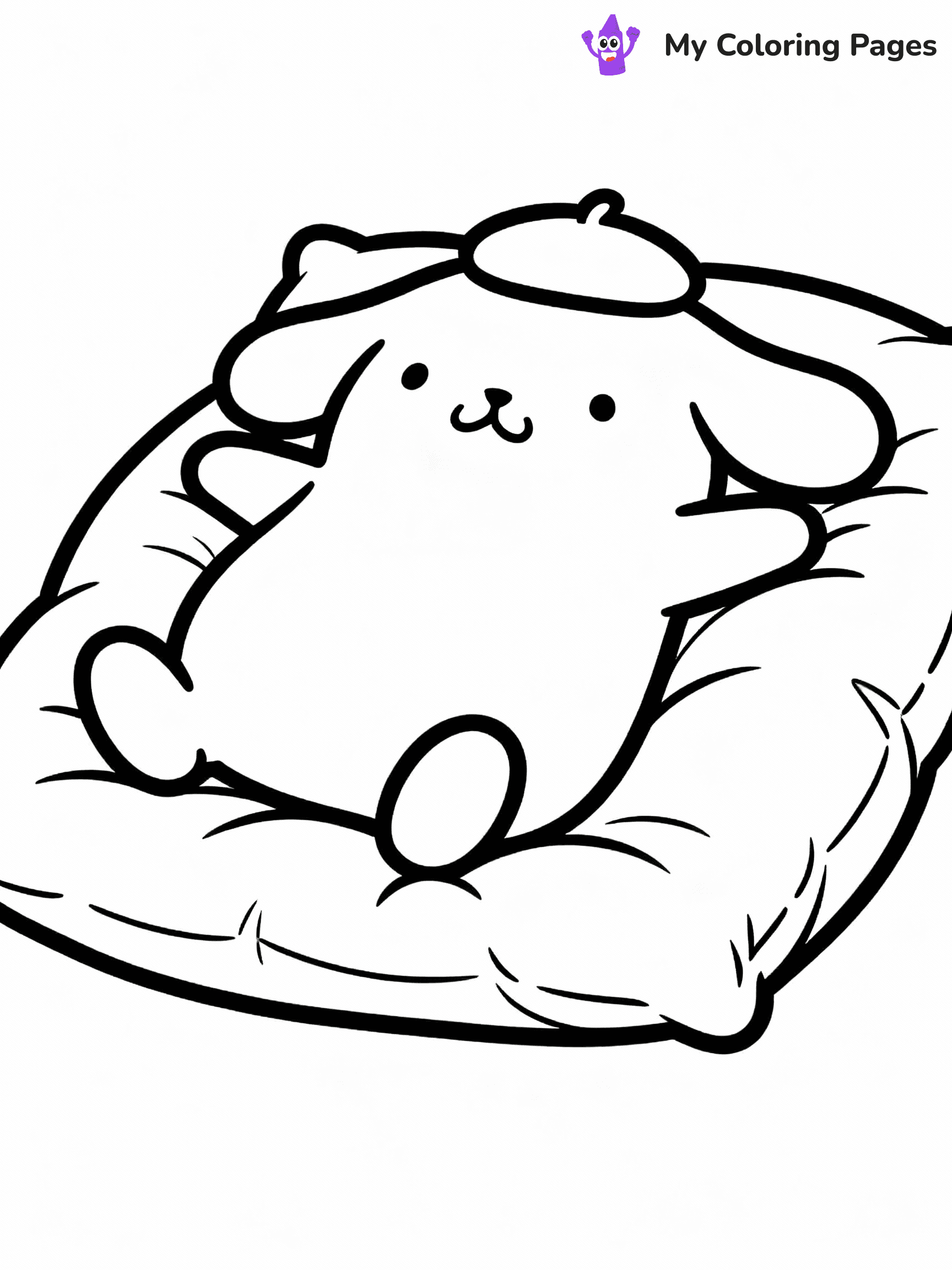 Pompompurin Coloring Pages - 12